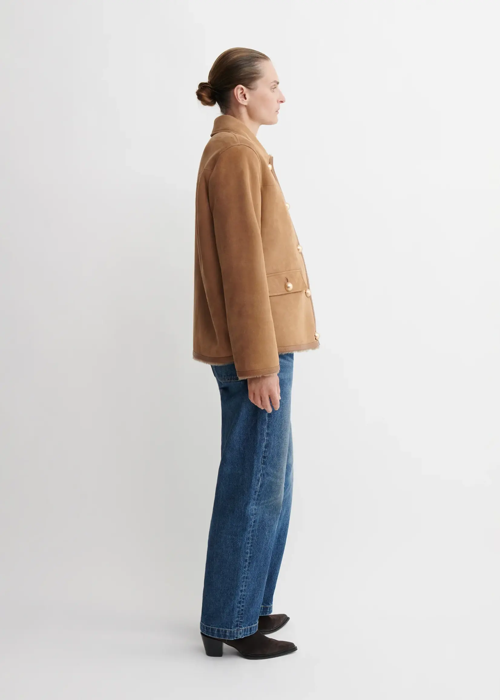 Julietta Vest Merinillo Lacon Suède Oak