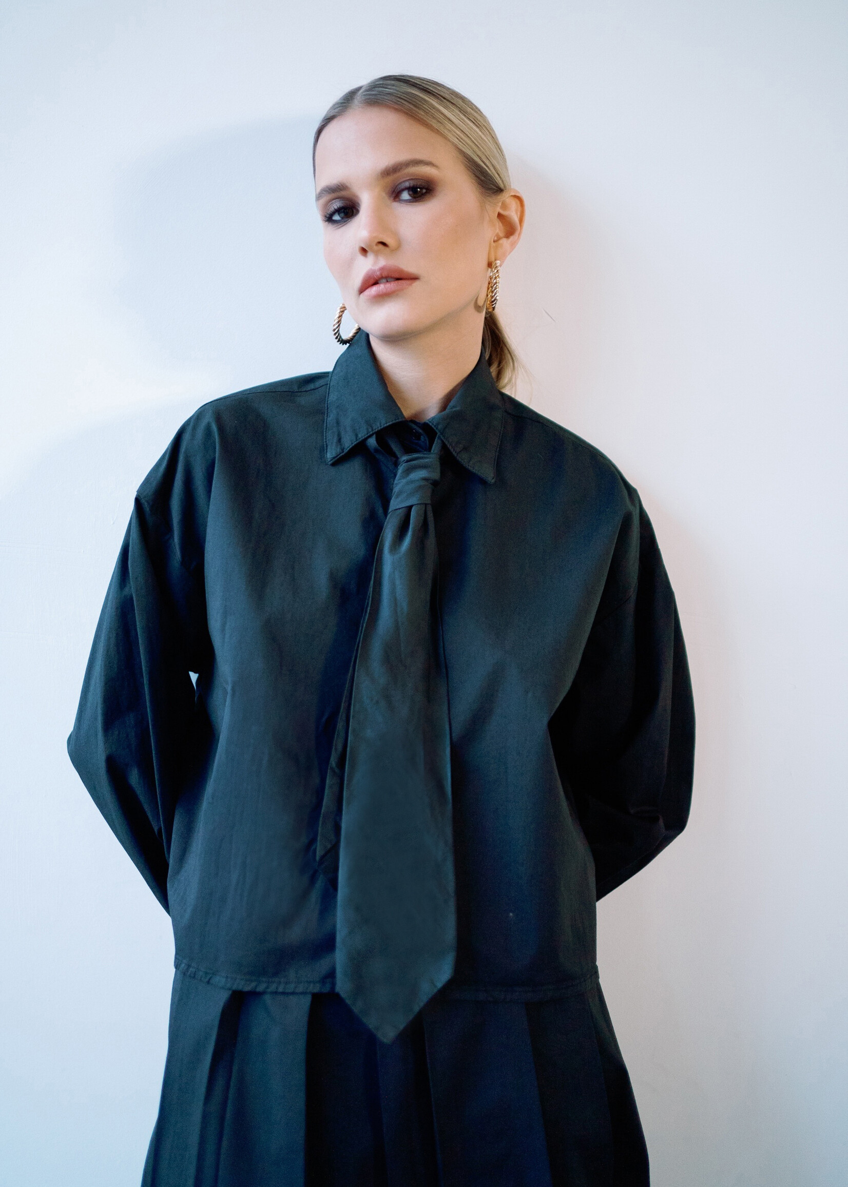 Chardonnay Shirt Black