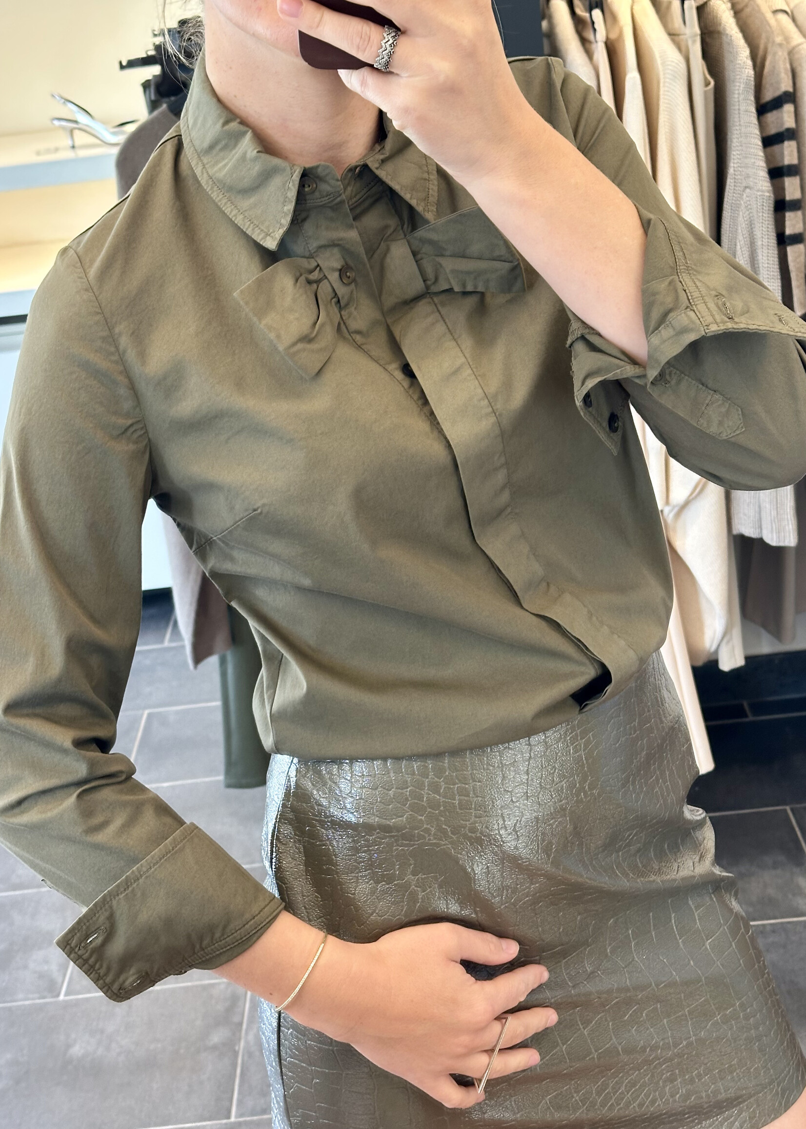 Shiraz Shirt Dark Olive