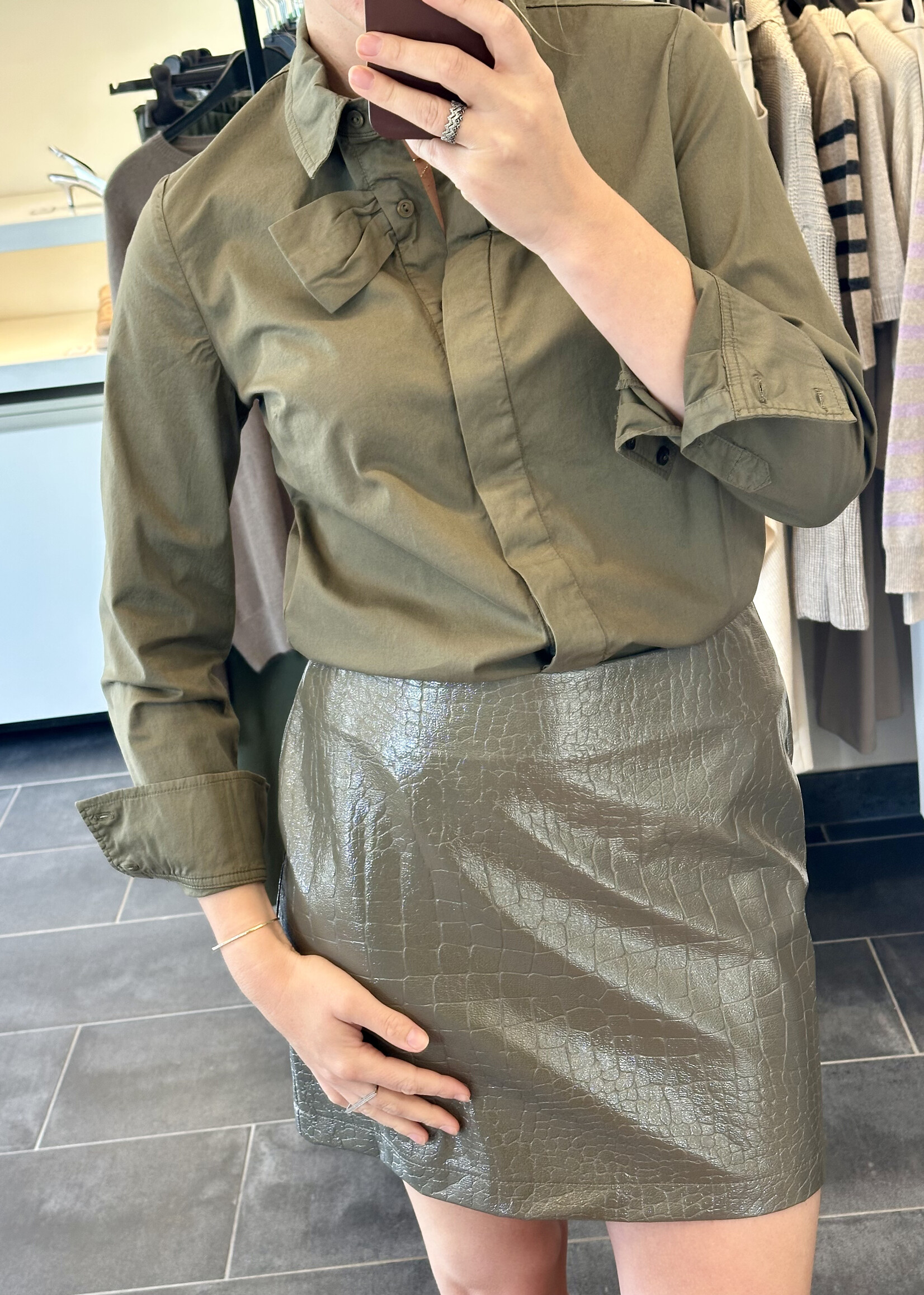 Shiraz Shirt Dark Olive