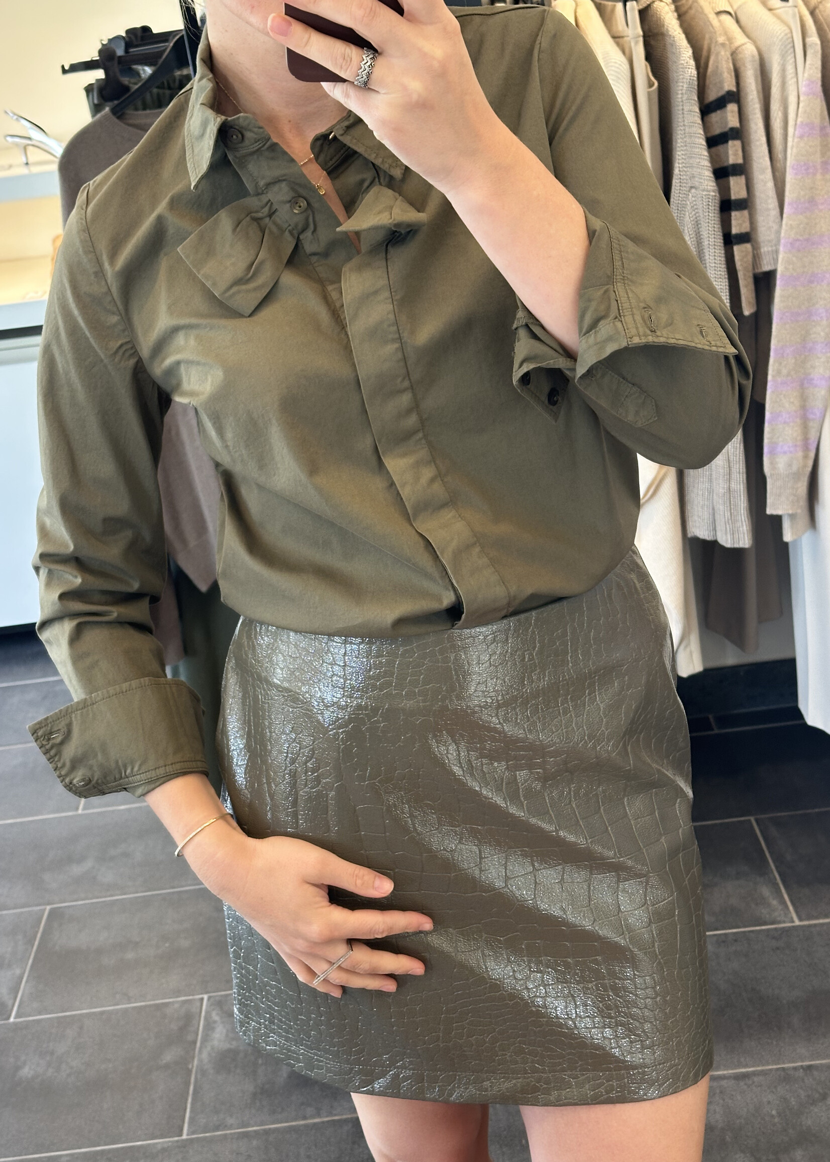 Shiraz Shirt Dark Olive