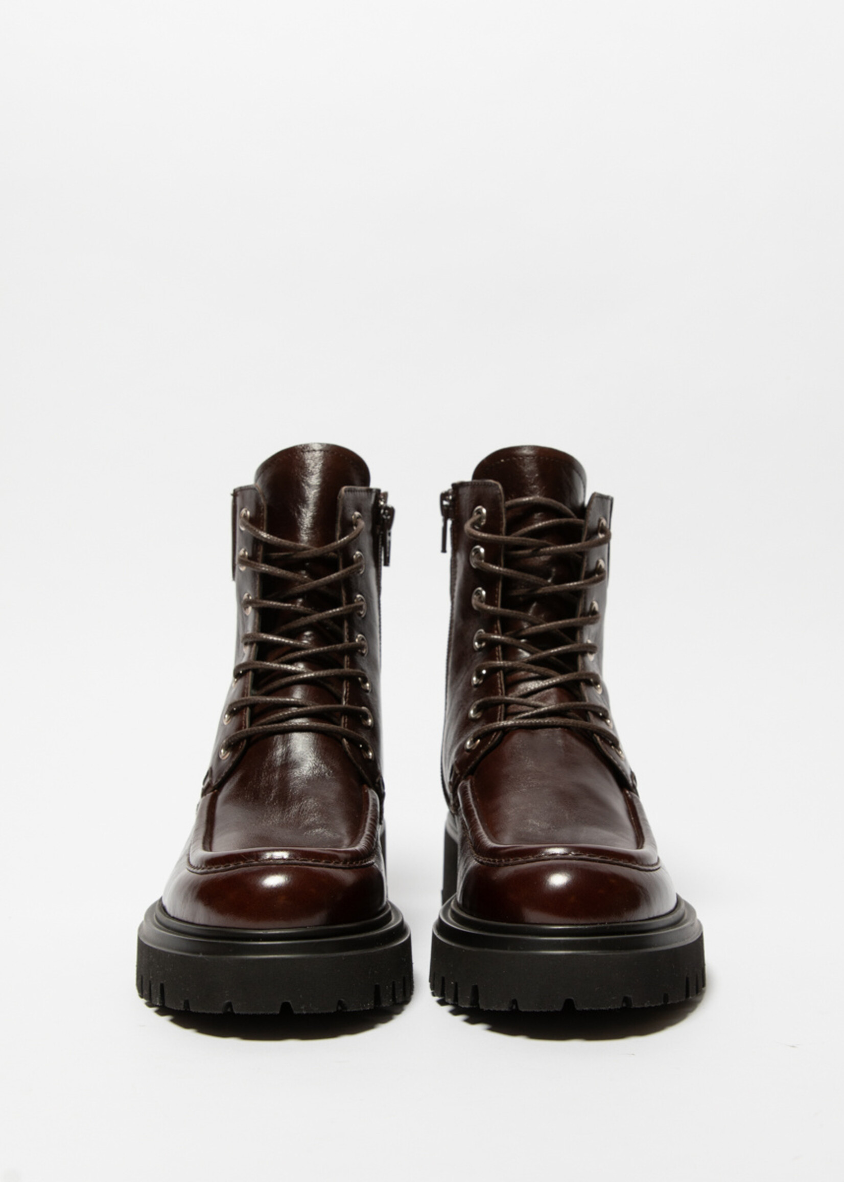 Donkerbruine bottine