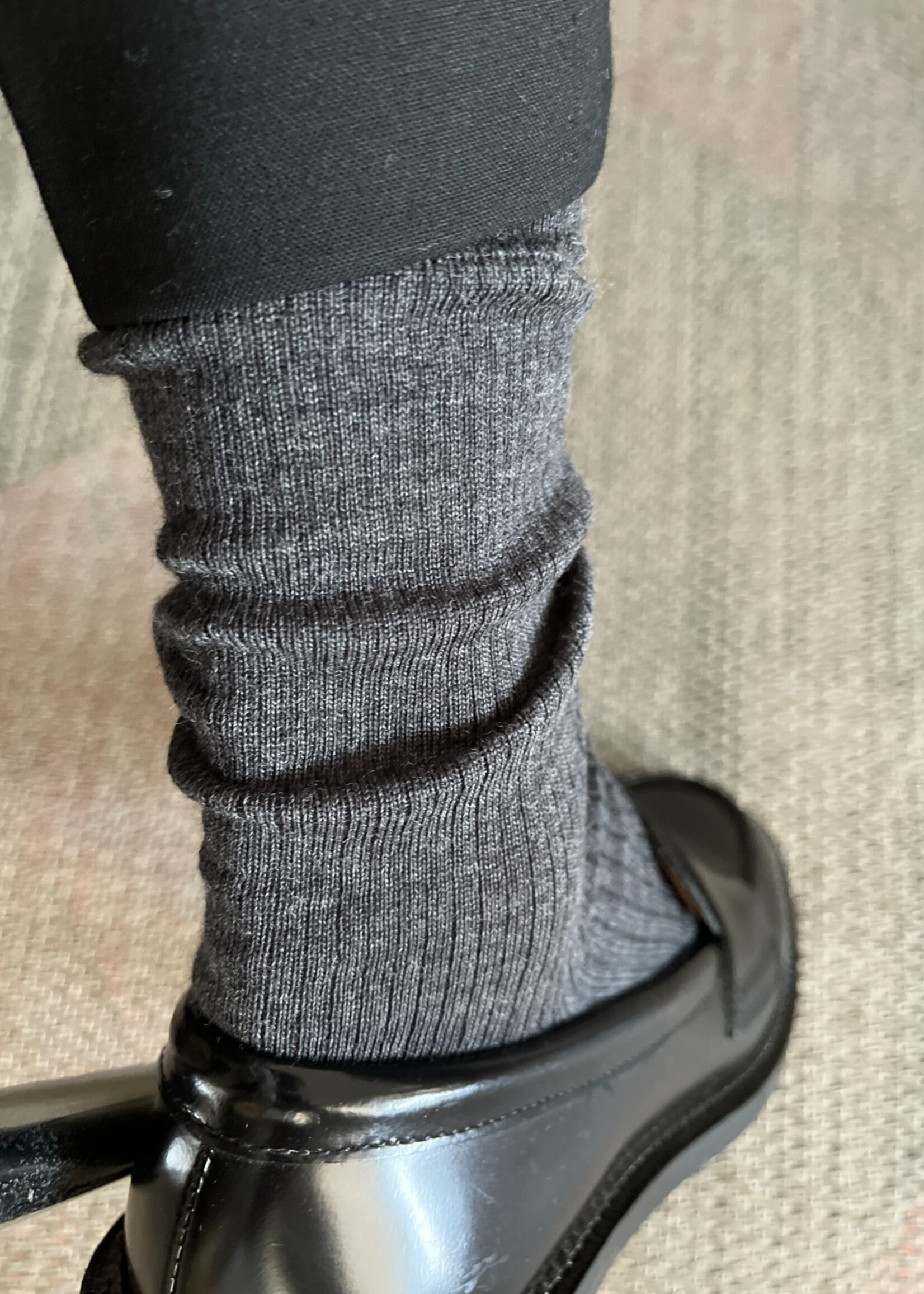 Mrs. Hosiery Mrs. Merino Fine Dark Grey
