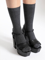 Mrs. Hosiery Mrs. Chevron Grey