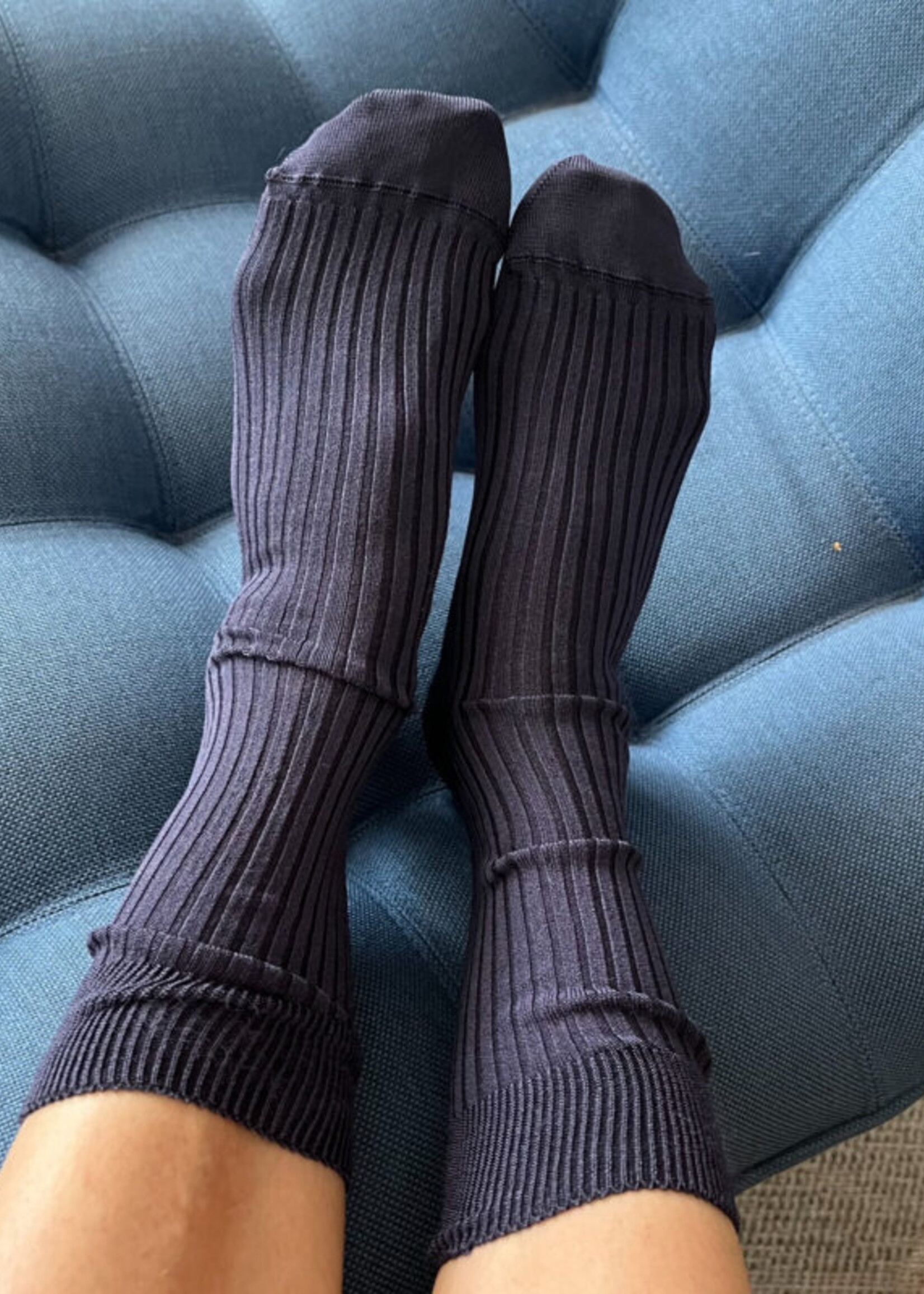 Mrs. Hosiery Mrs. Silky Fine Deep Navy