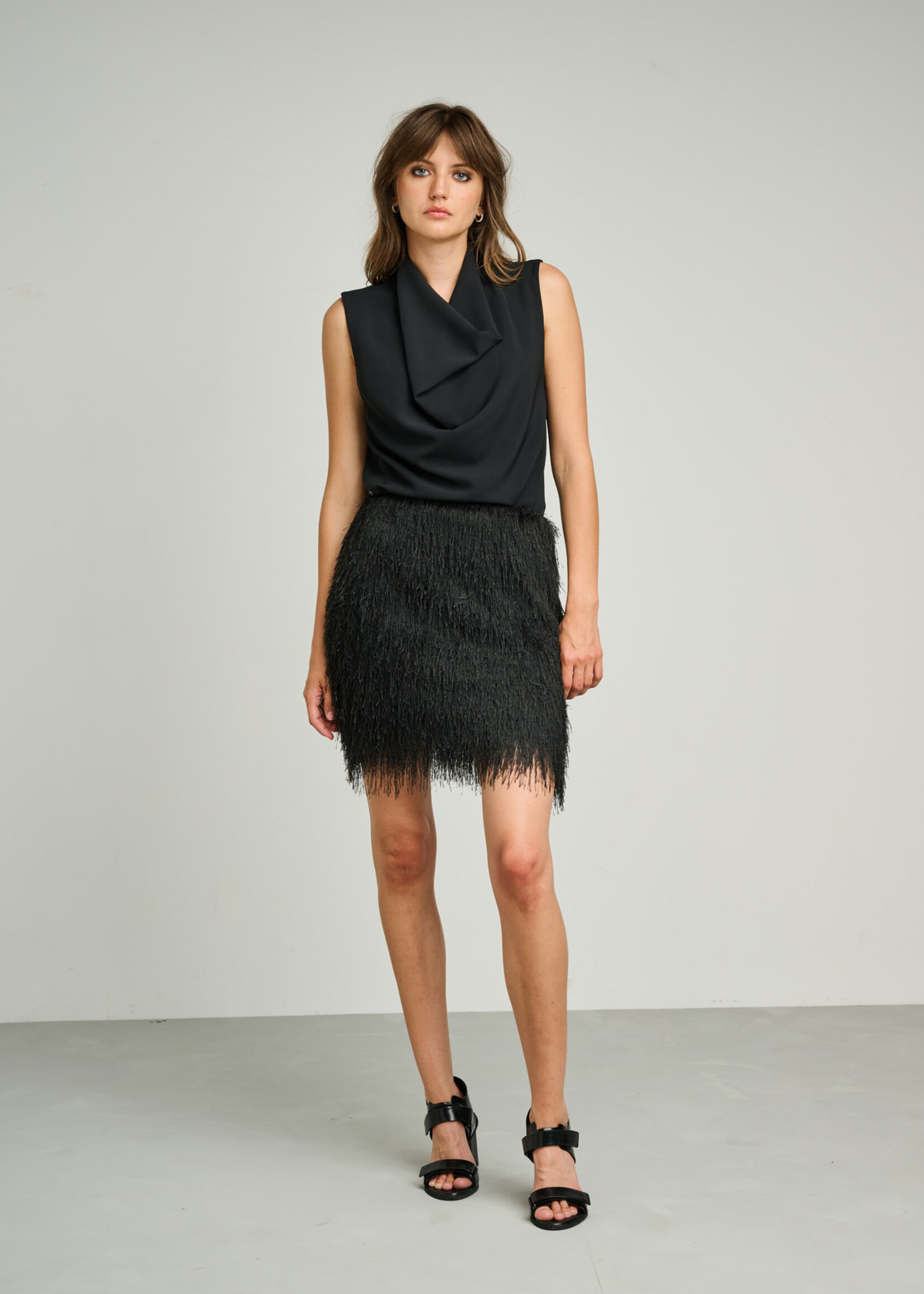 Talla Waterfall Black