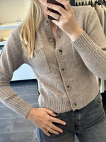 Rita Chestnut Cardigan