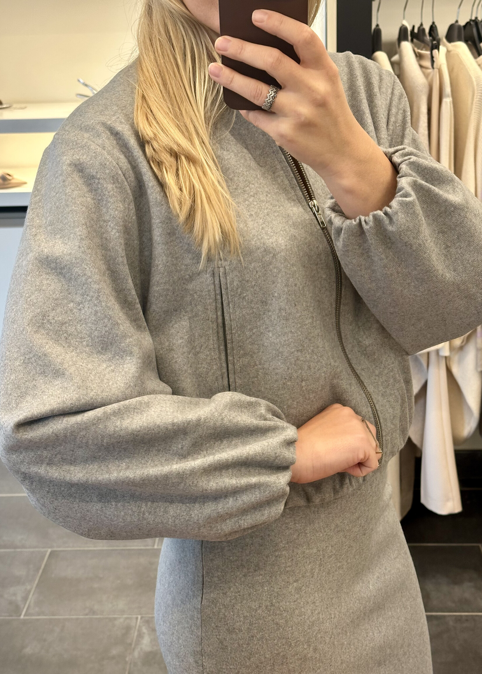 Vest Rodia Soft Wool Grey Melange