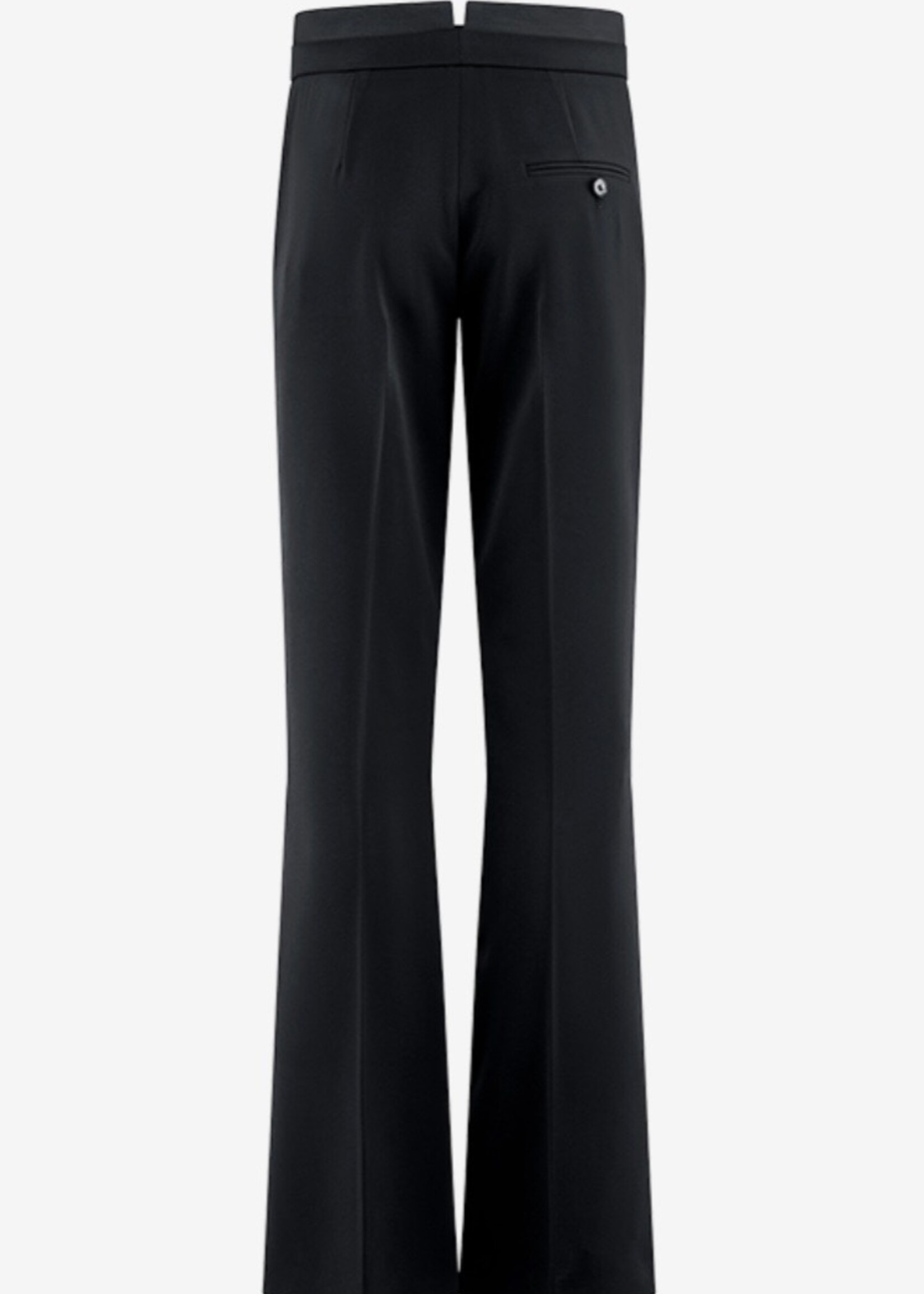 Zwarte broek slim fit bootcut