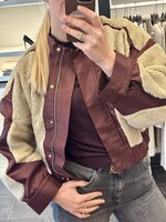 Atelier Amandine Liv Bomber Bordeaux