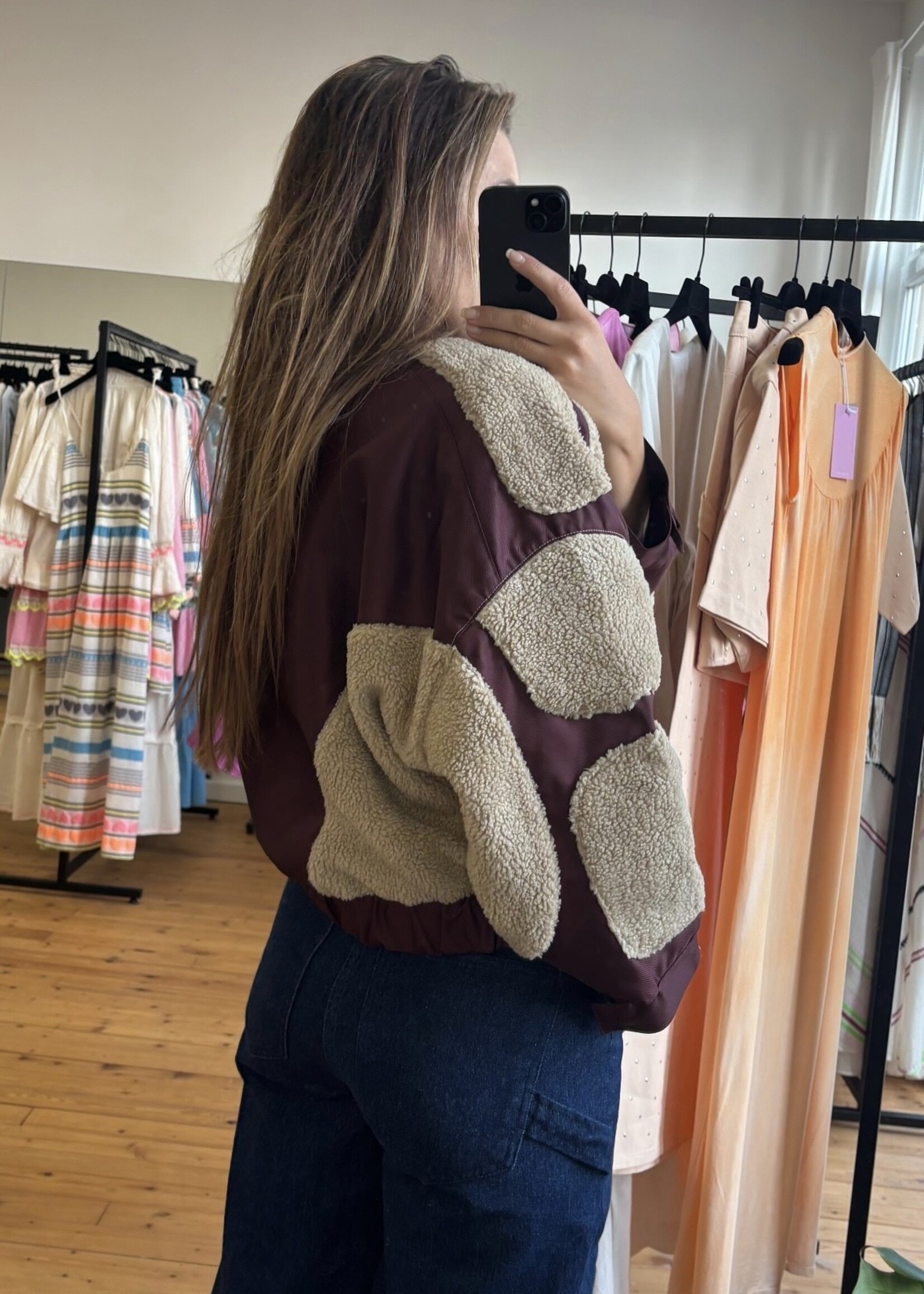 Atelier Amandine Liv Bomber Bordeaux