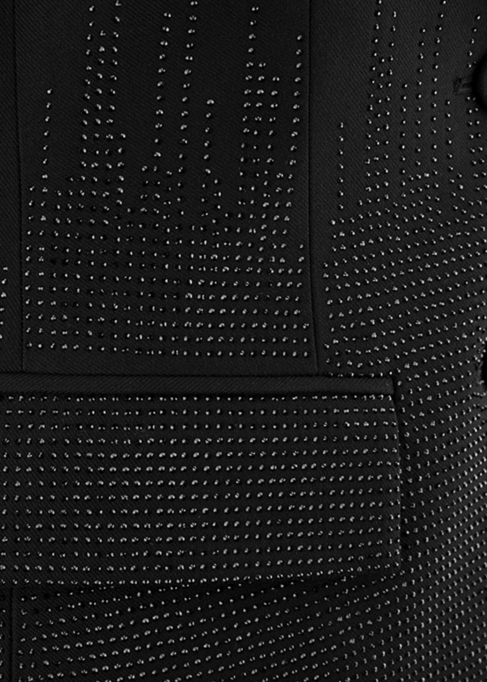 Black Blazer with Rhinestones