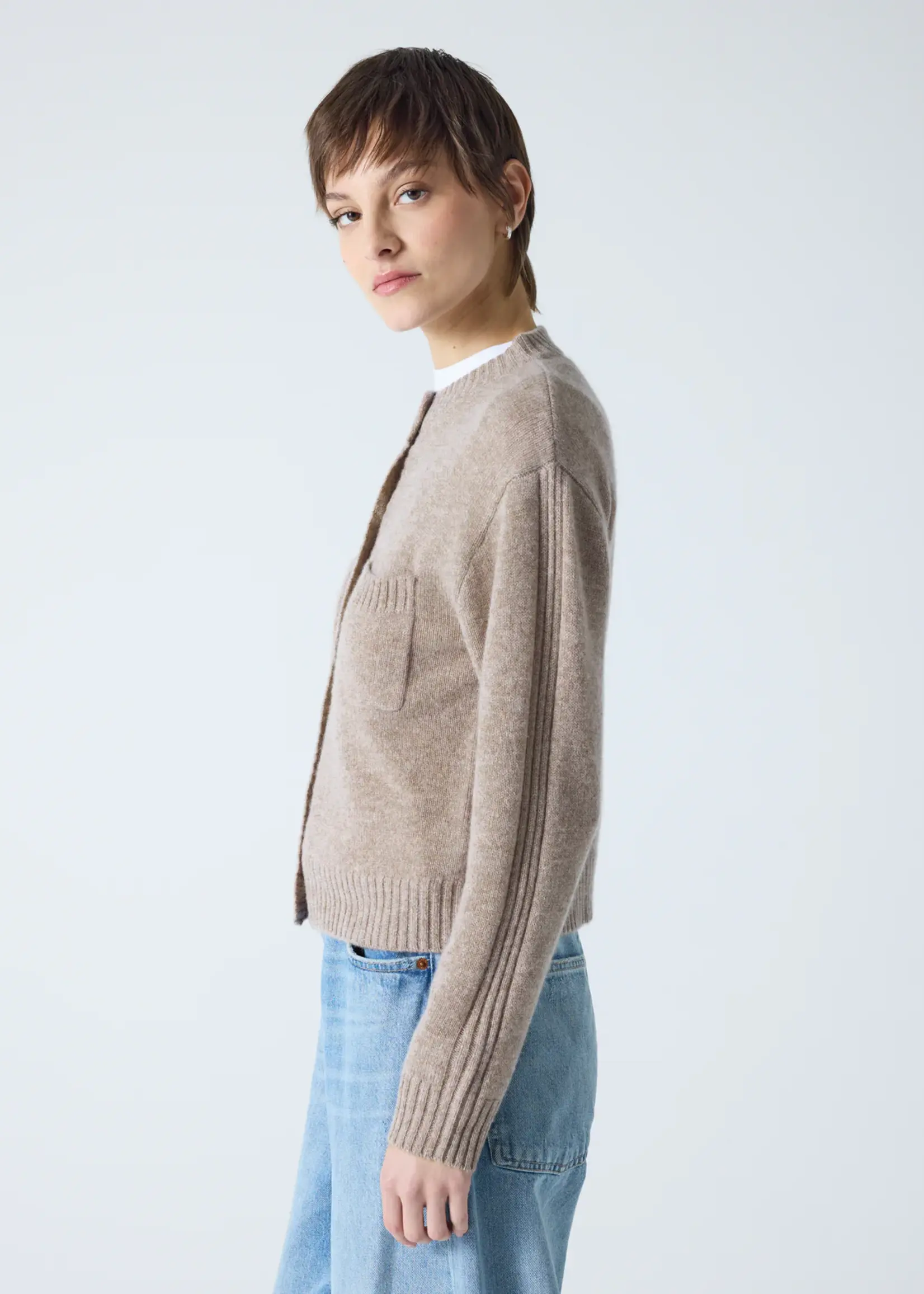 Rita Chestnut Cardigan