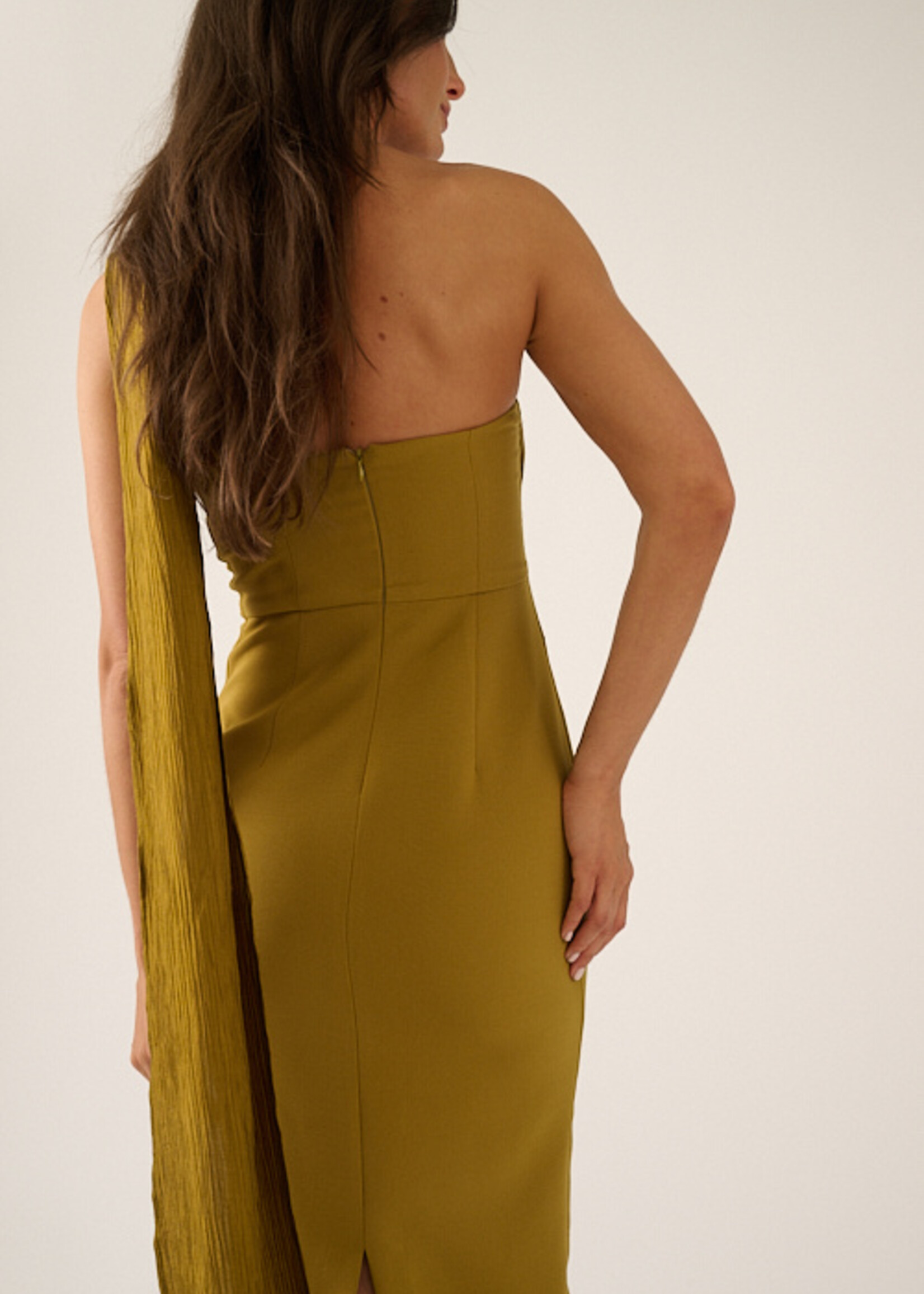 June Dress Olive