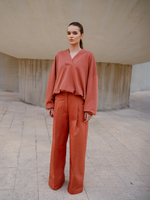 Edith Trousers Terracotta