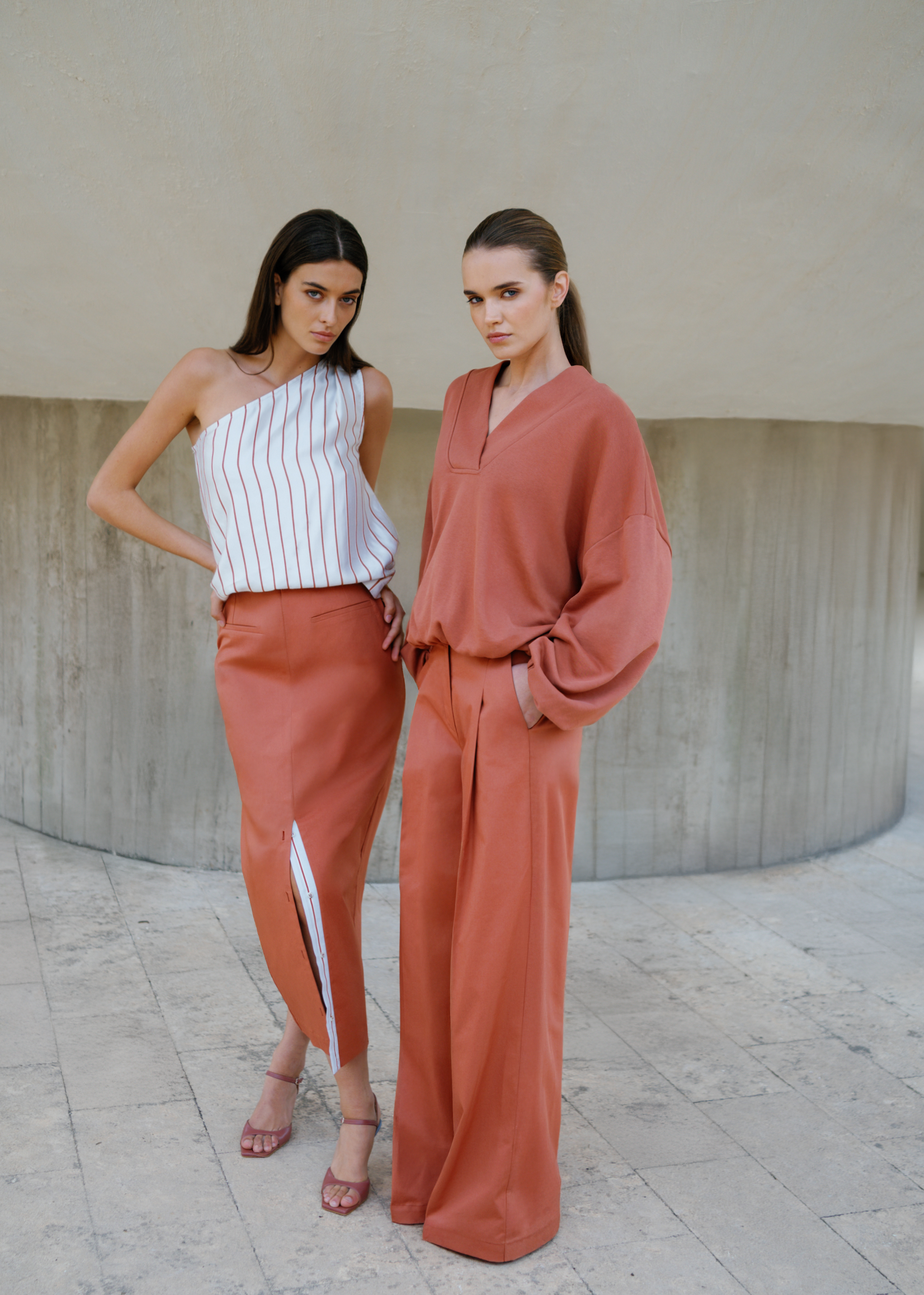 Edith Trousers Terracotta