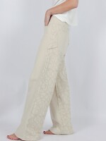 Atelier Amandine Eva Jeans Ecru Embroided