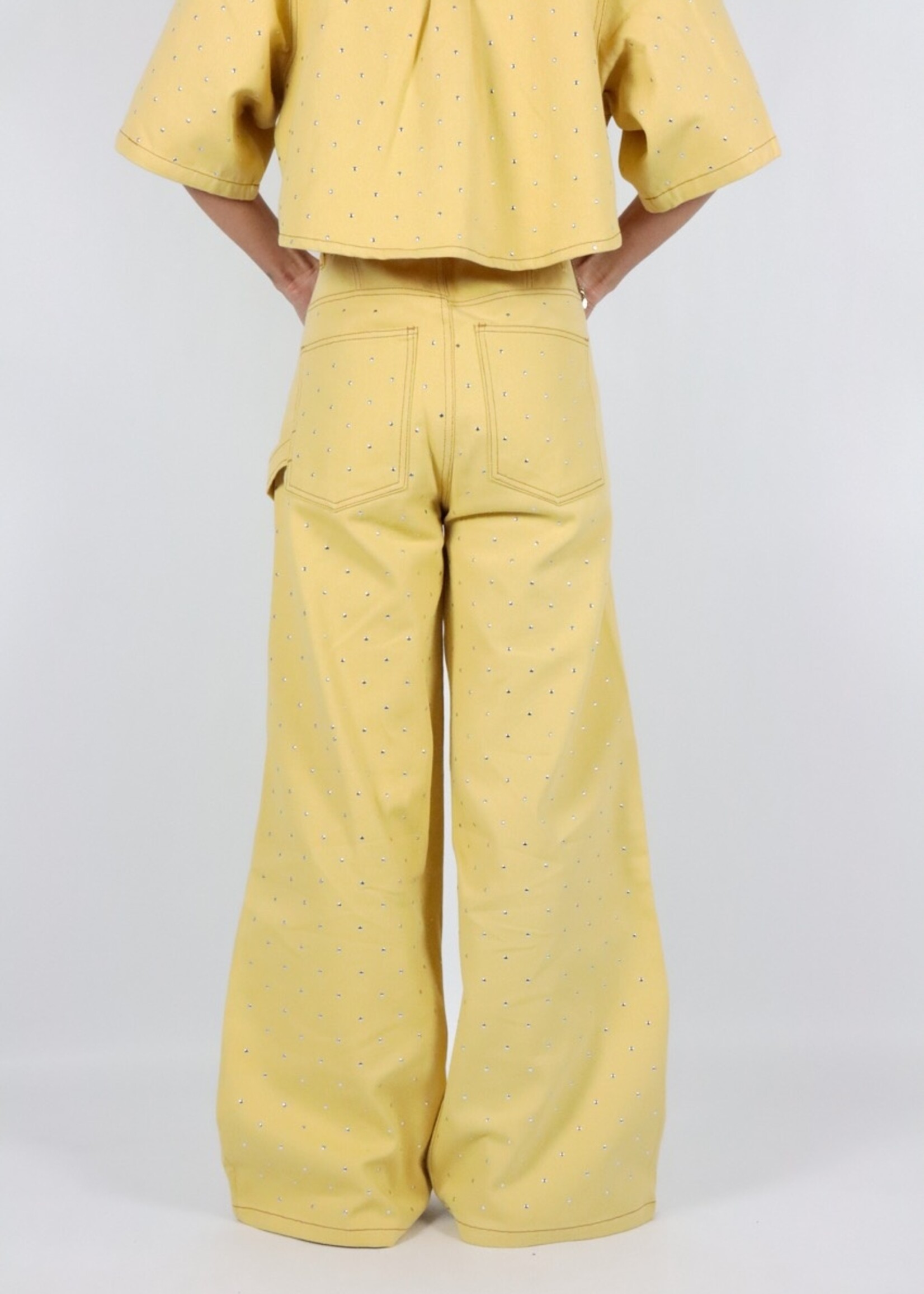 Eva Jeans Yellow Studs