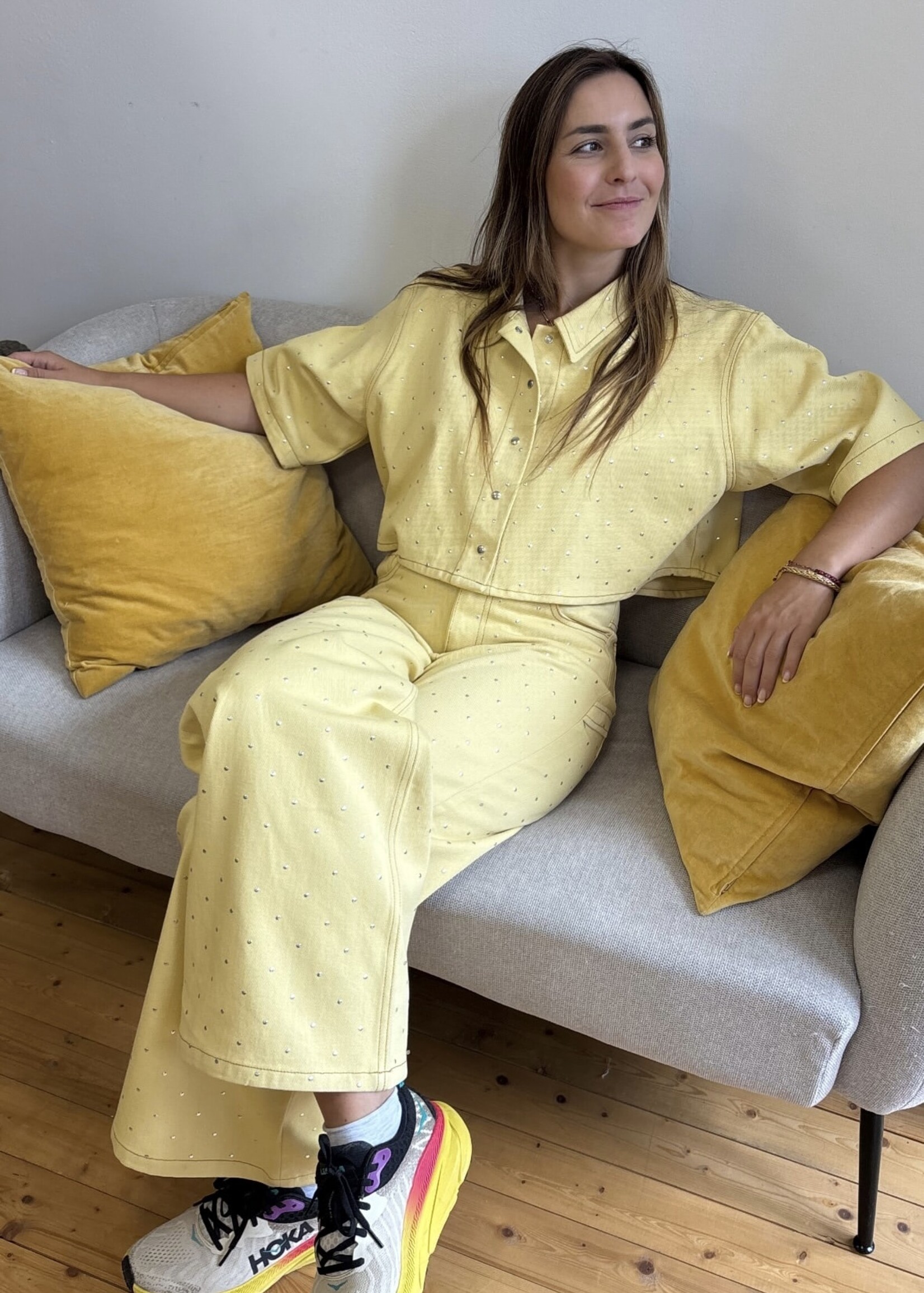 Atelier Amandine Mae Yellow Studs