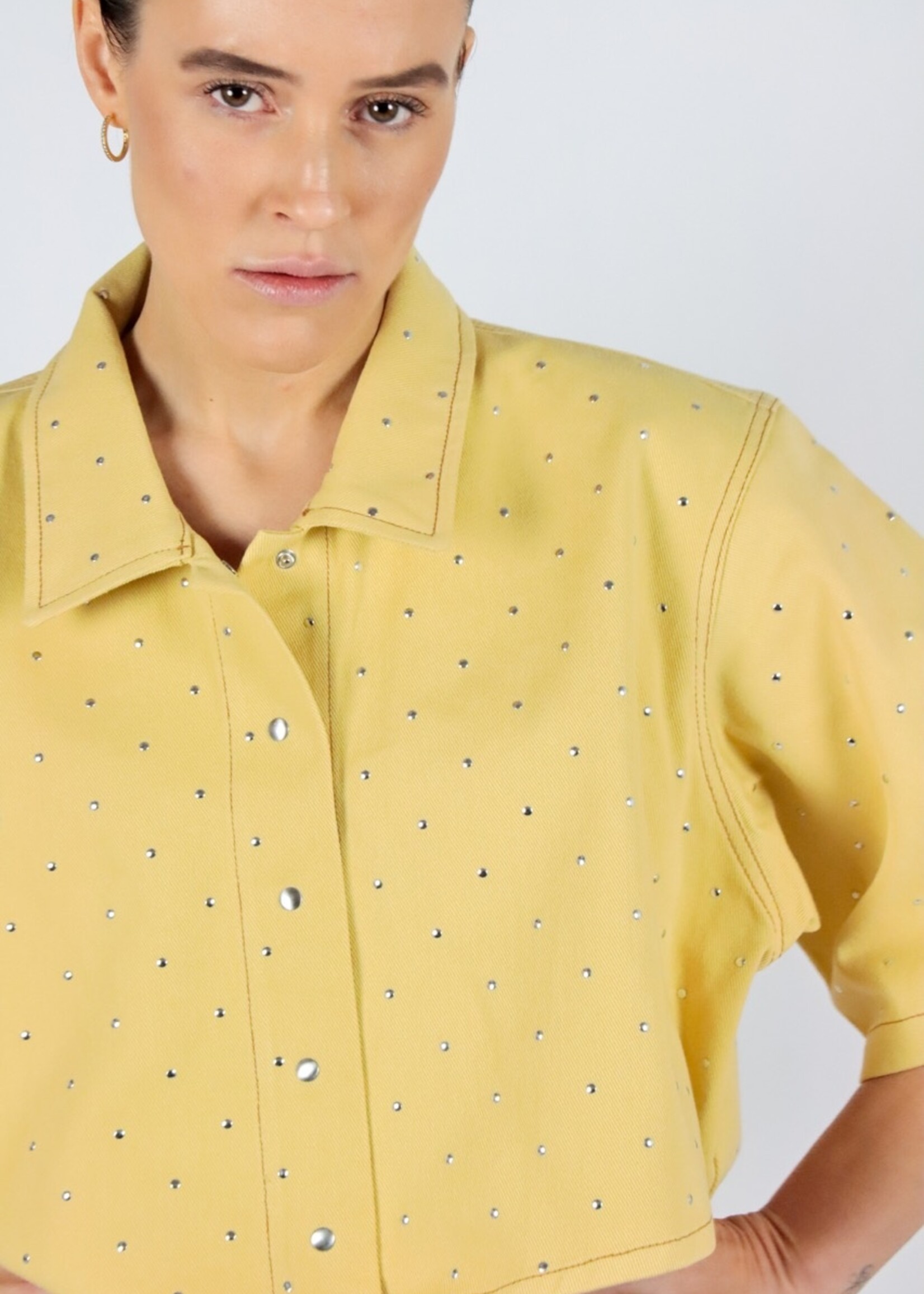 Atelier Amandine Mae Yellow Studs