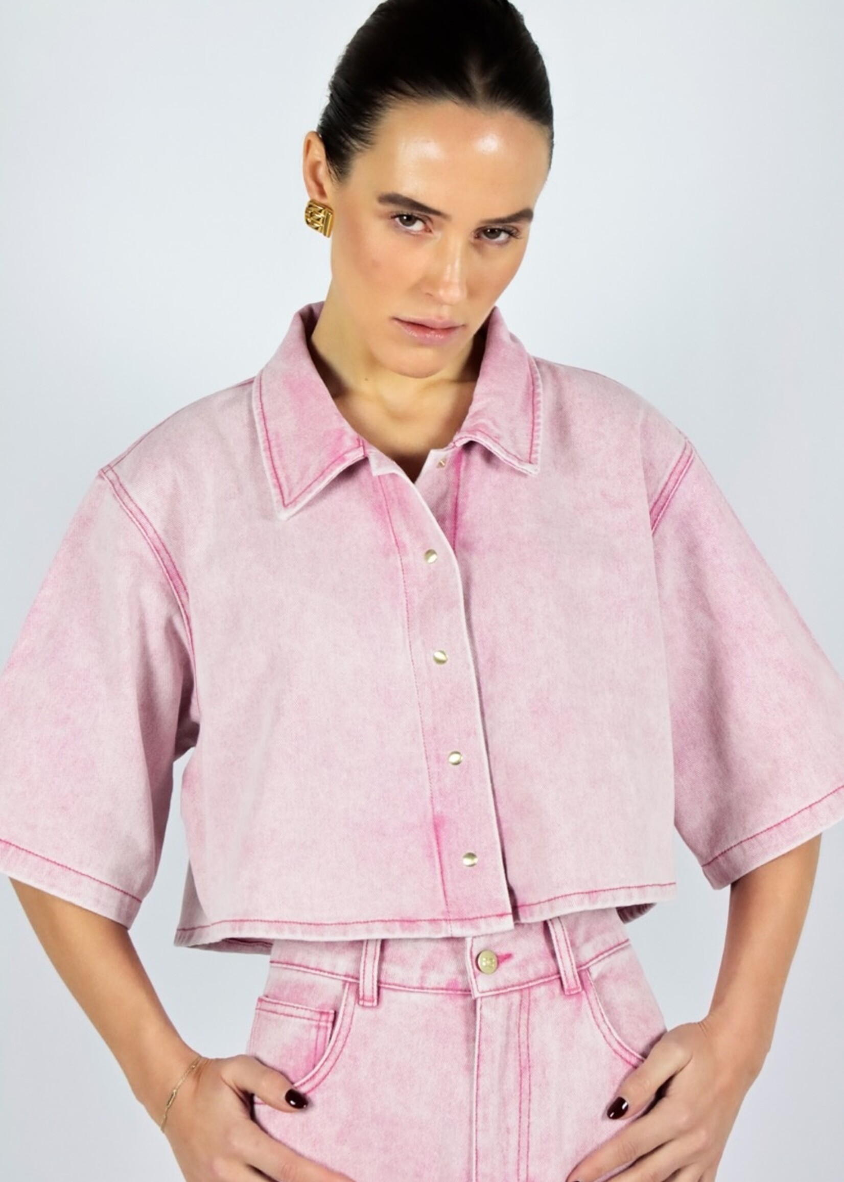 Atelier Amandine Mae Top Pink