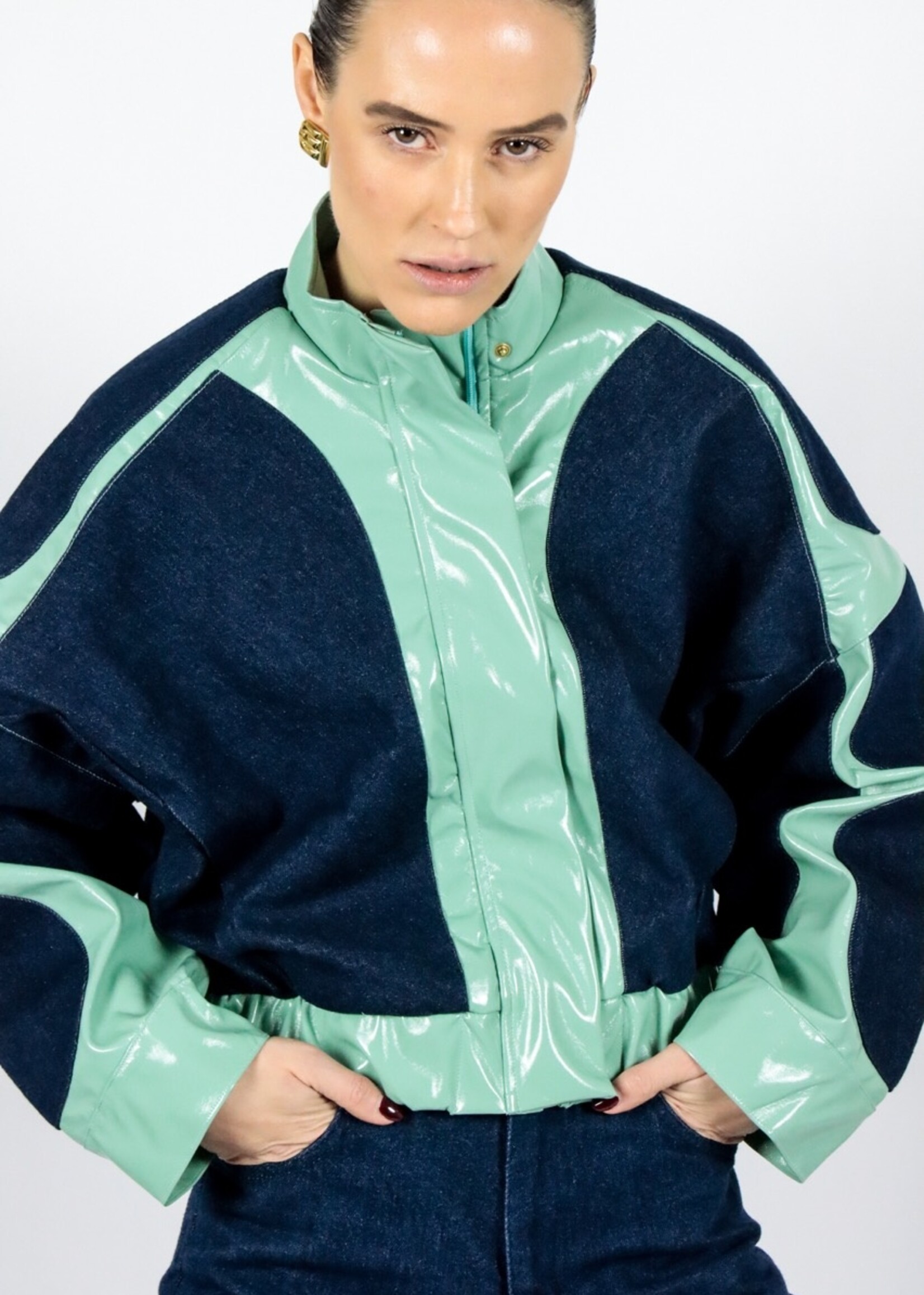 Atelier Amandine Liv Jacket Green
