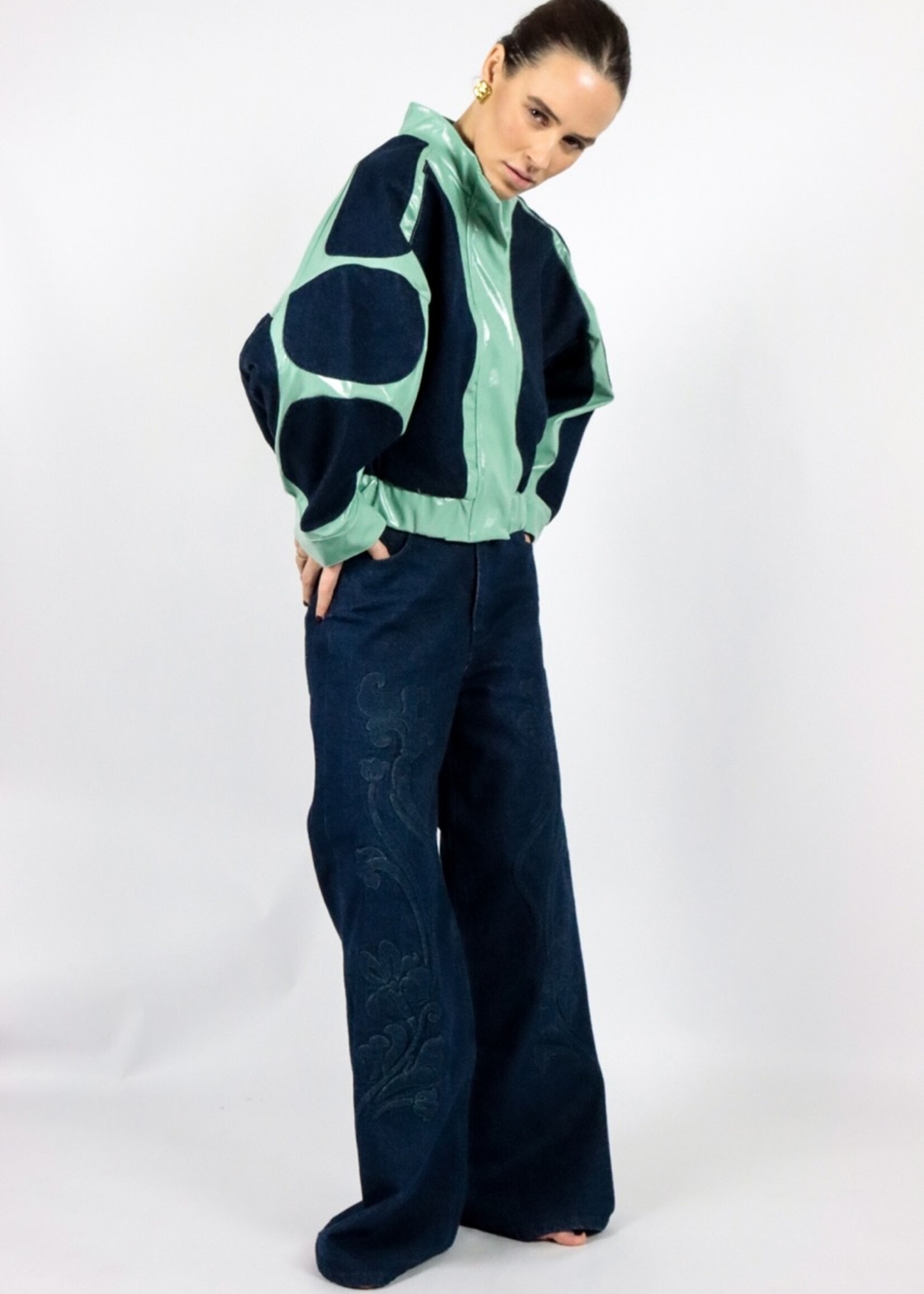 Atelier Amandine Liv Jacket Green