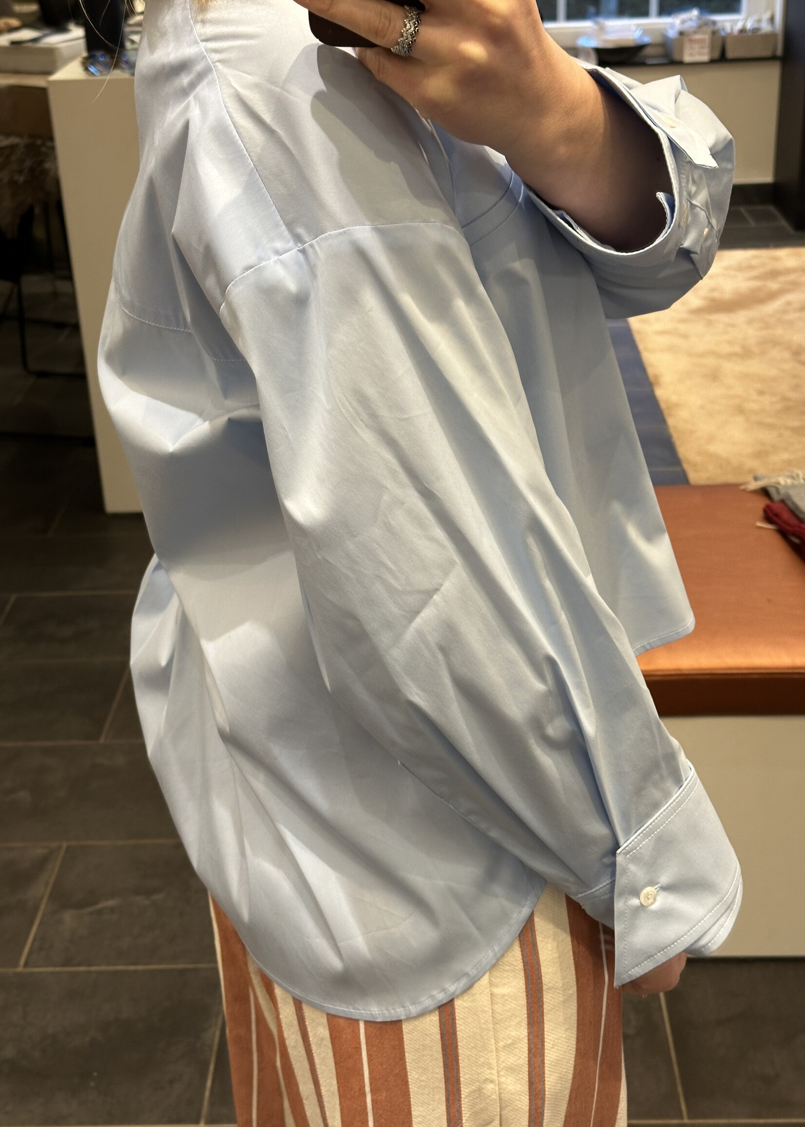 Blouse Rule N°88 Poplin Blue