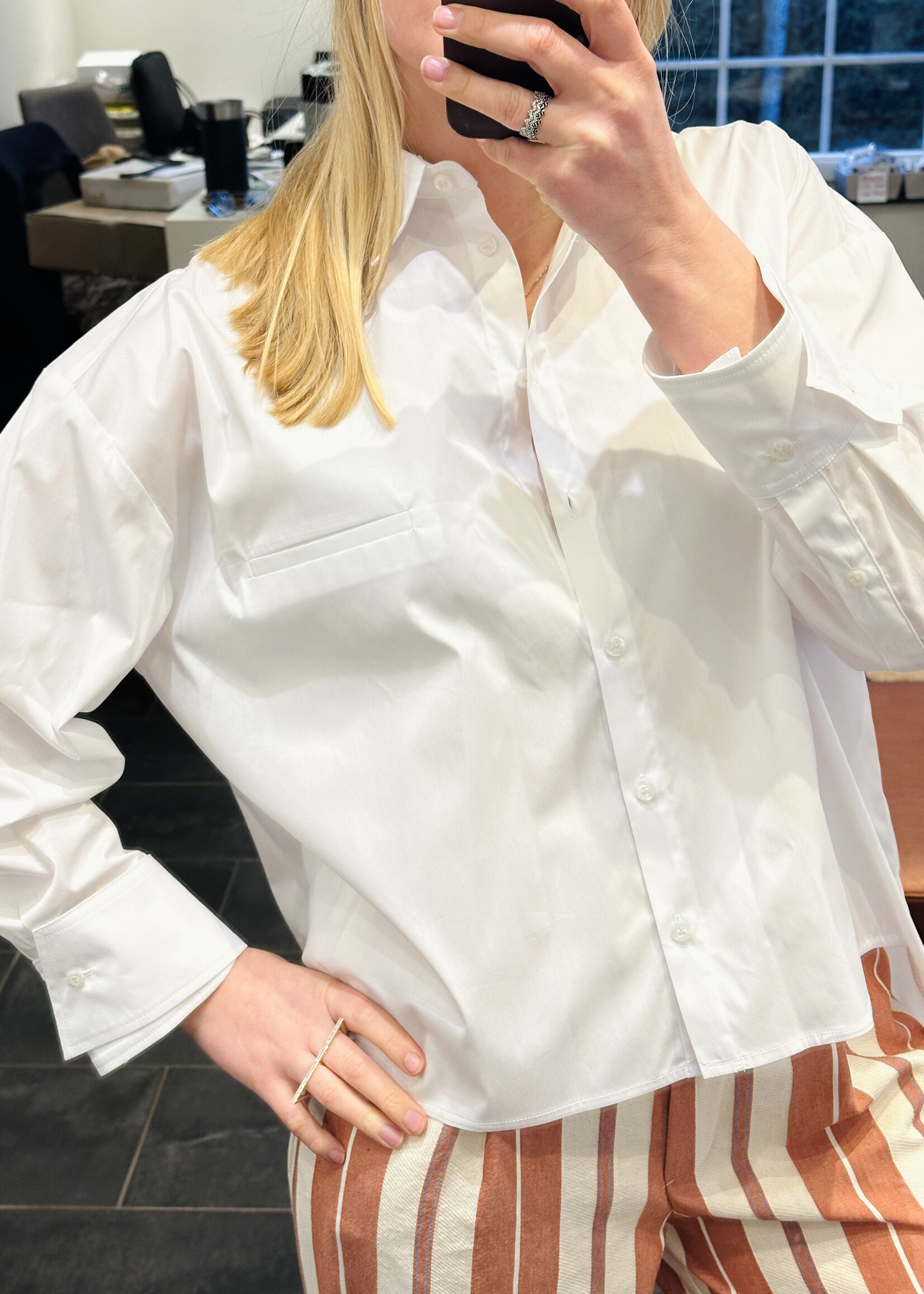 Blouse Rule N°88 Poplin Ecru