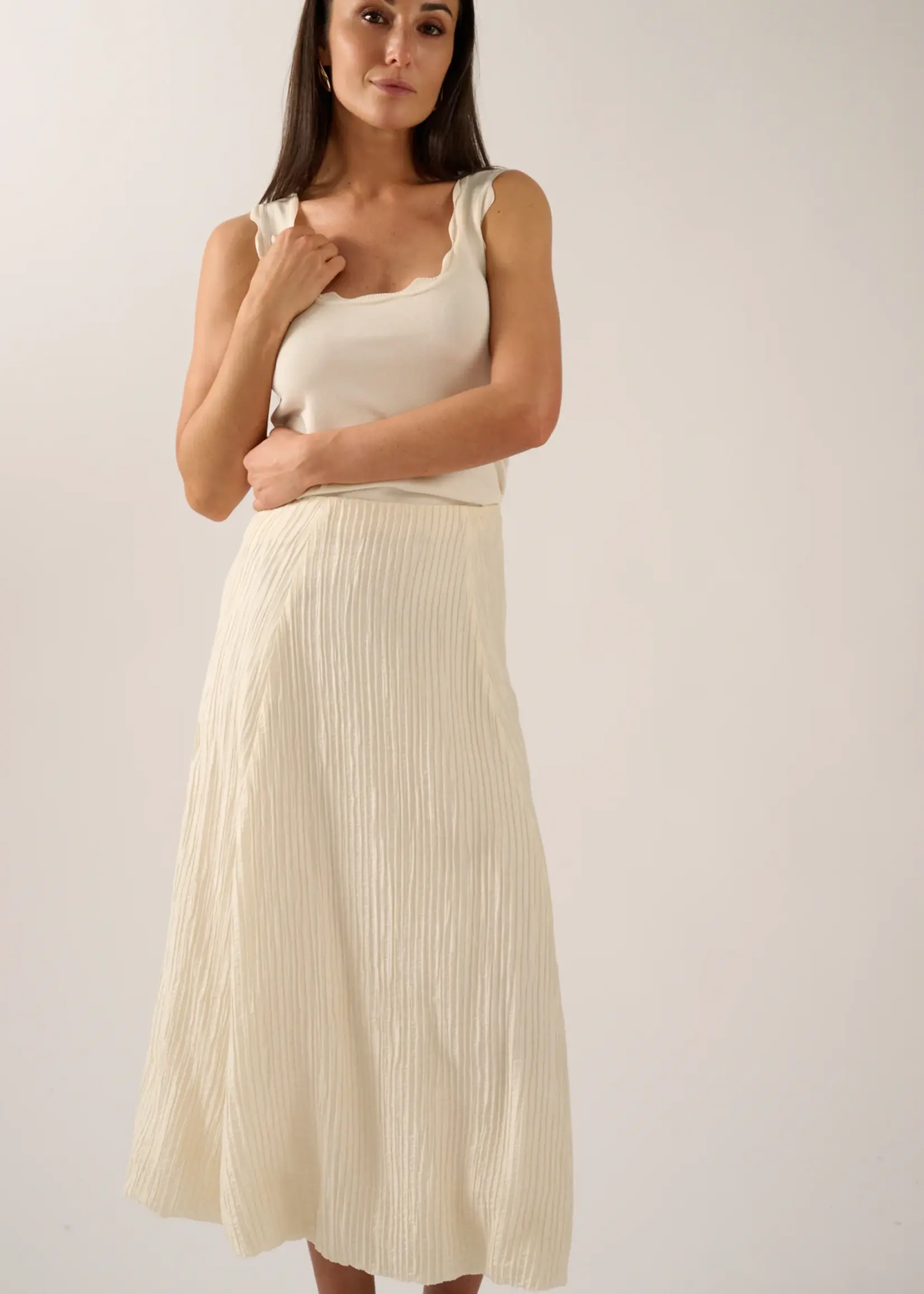 Preston Skirt Ivory