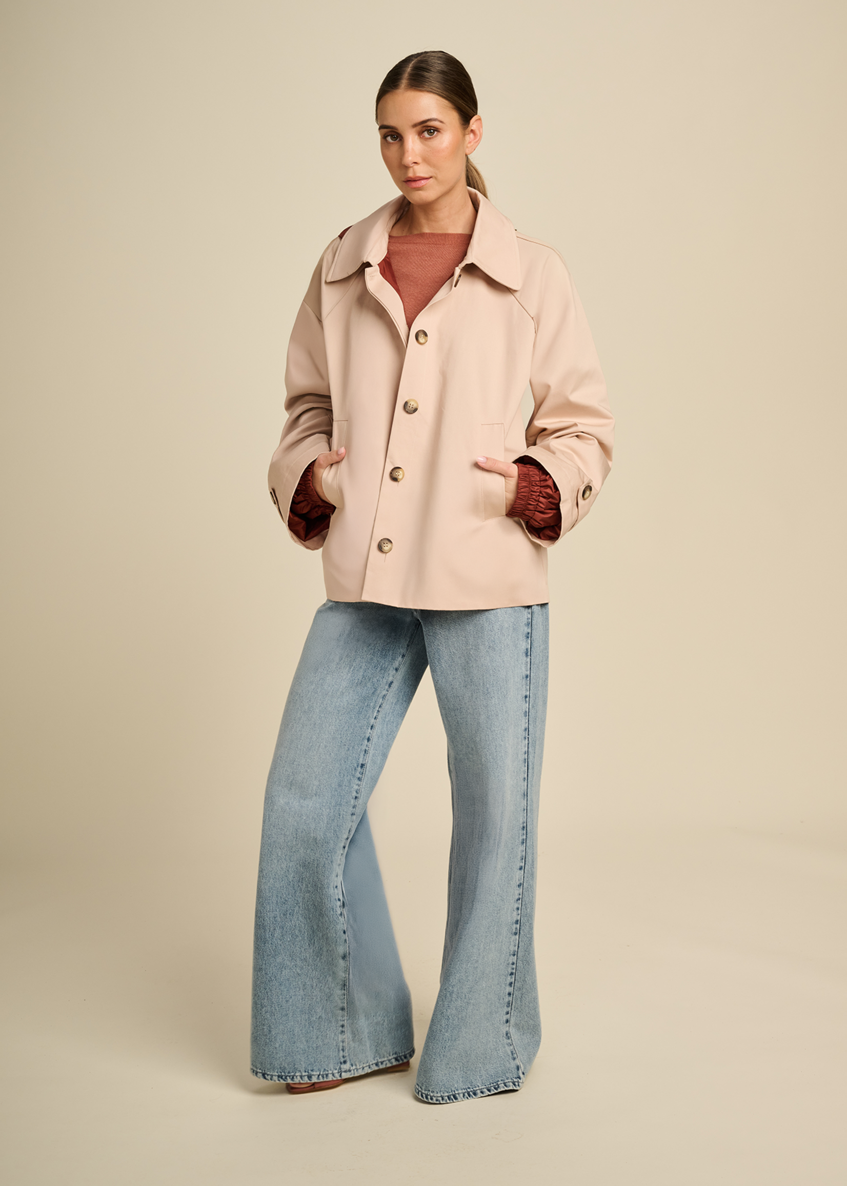 Mumbai Trousers Jeans Ciel Destroyed