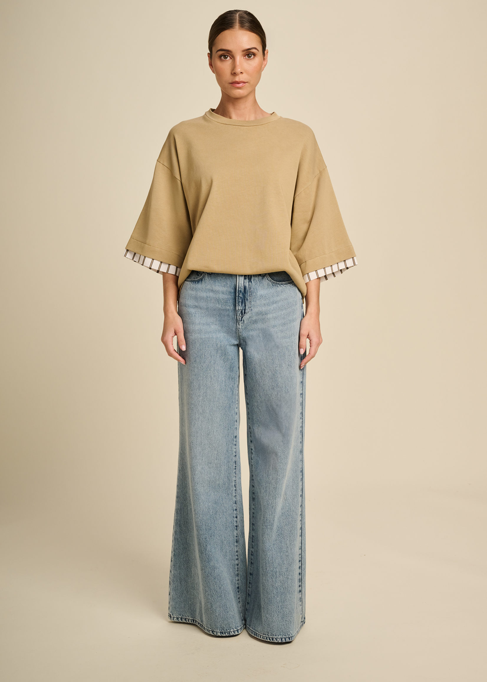 Mumbai Trousers Jeans Ciel Destroyed