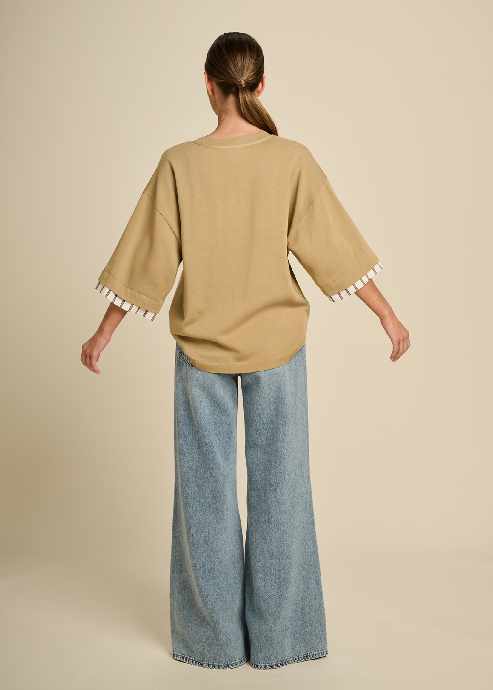 Mumbai Trousers Jeans Ciel Destroyed