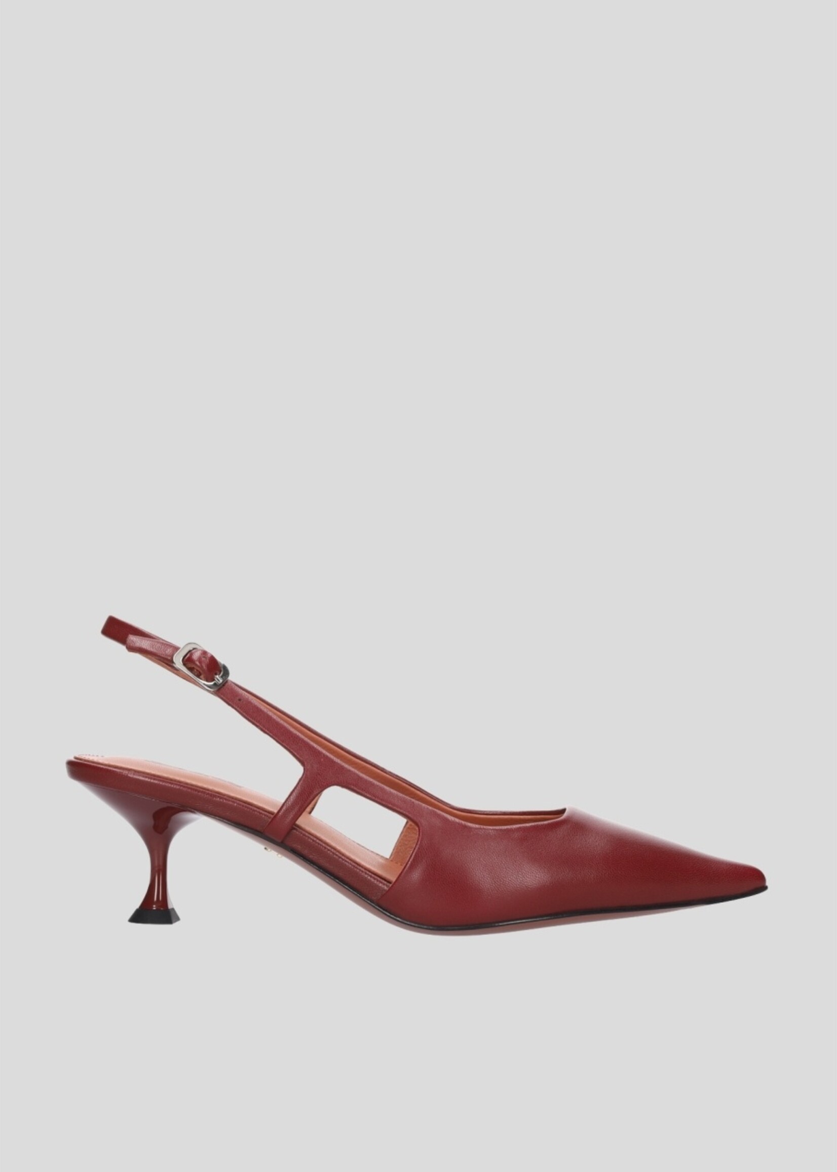Burgundy slingback