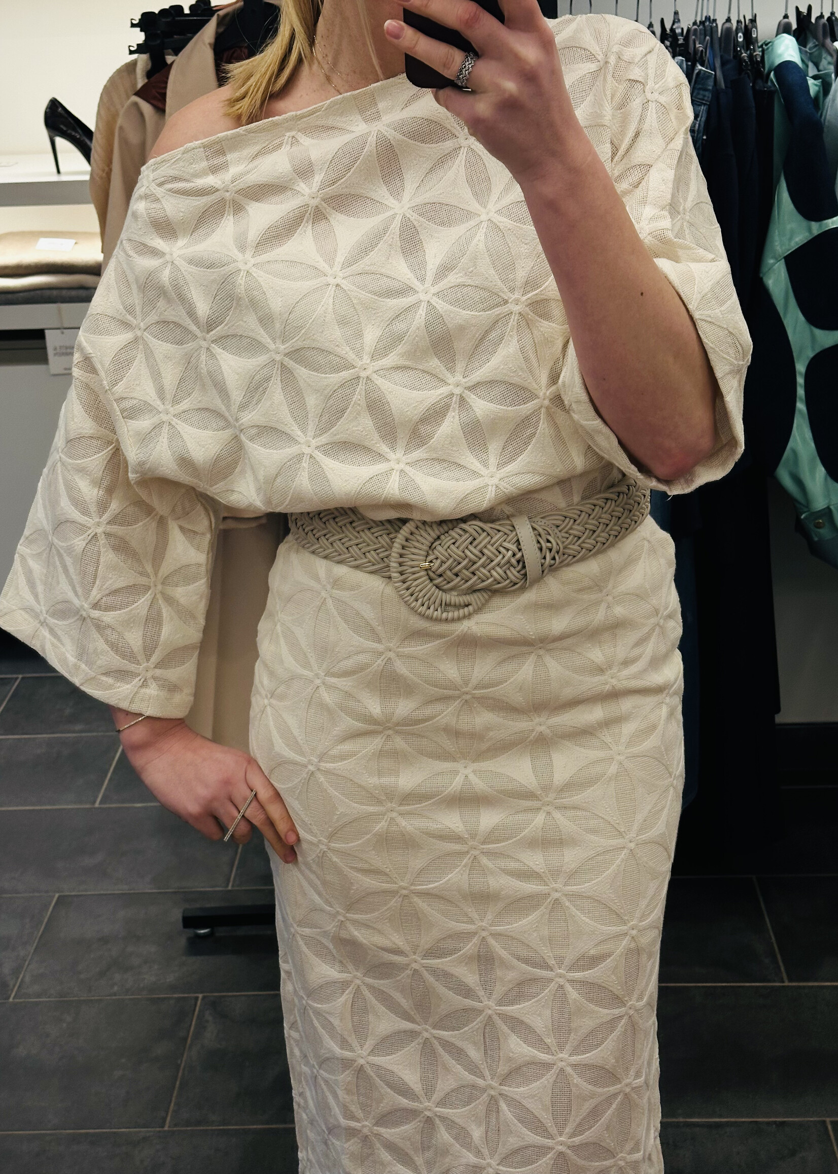 Jazzy Blouse Echo Lace Ivory