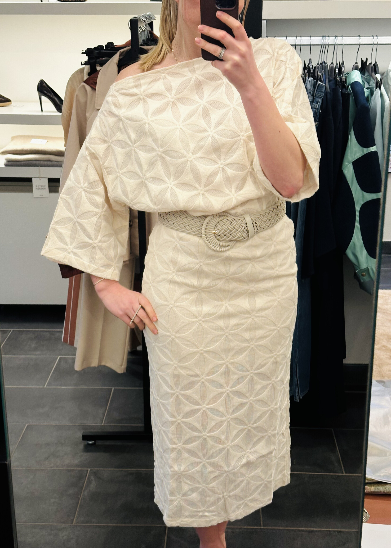 Jazzy Blouse Echo Lace Ivory