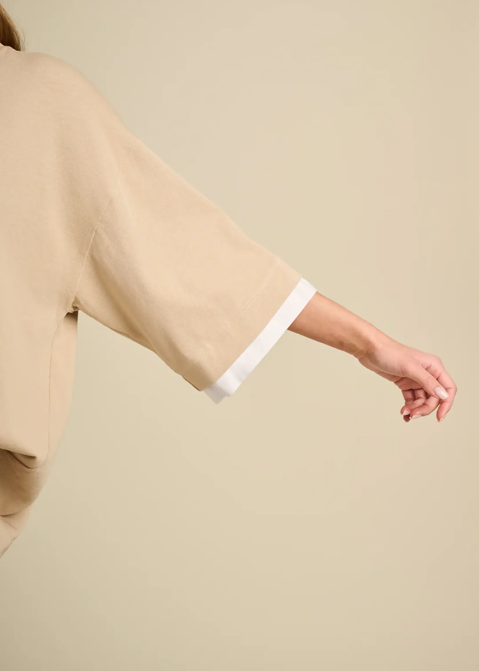 Travel T-Shirt Jersey Beige