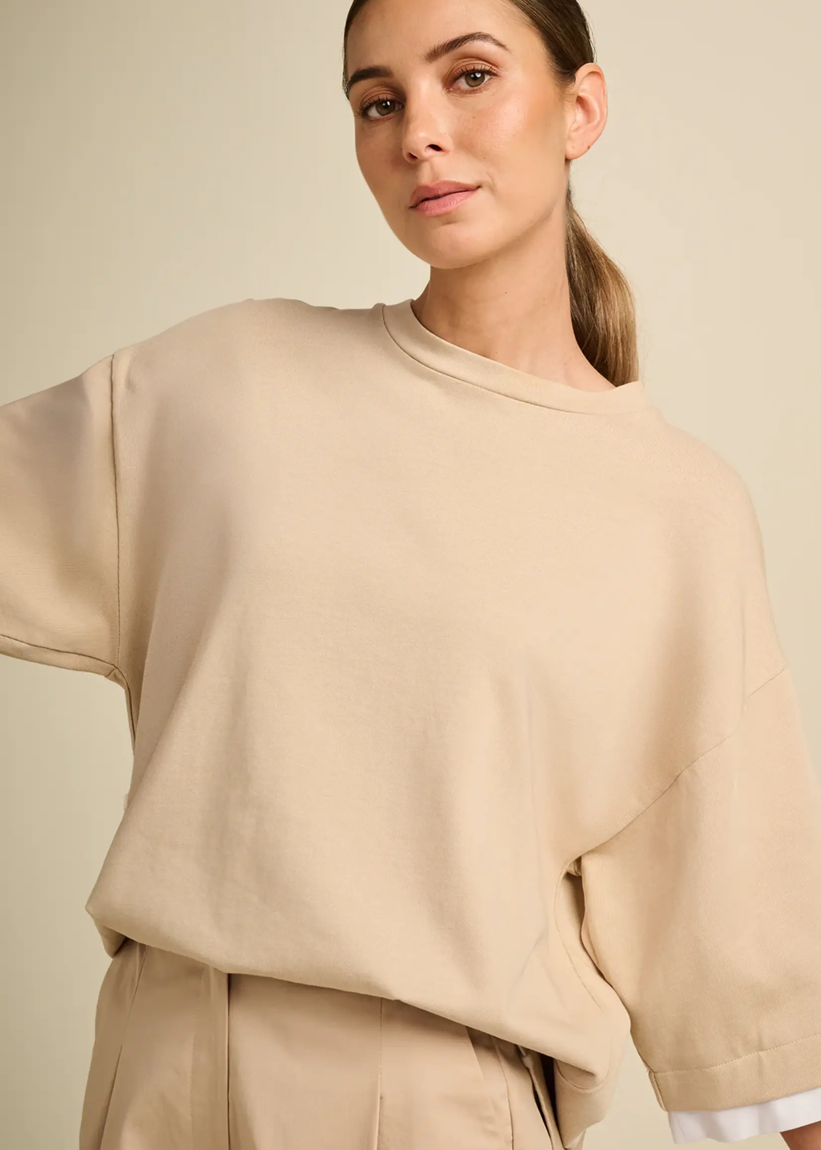 Travel T-Shirt Jersey Beige