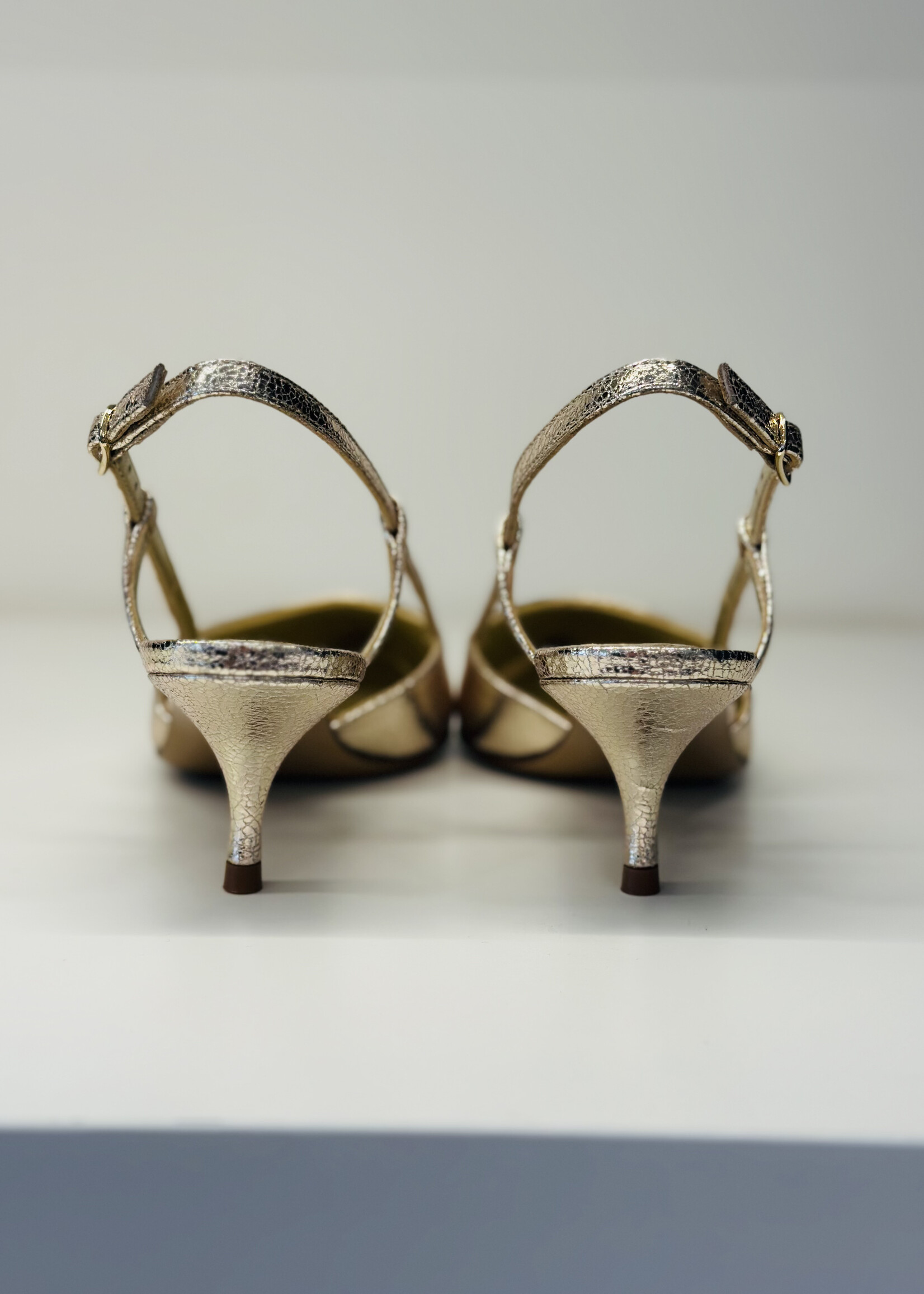 Platino slingback Low