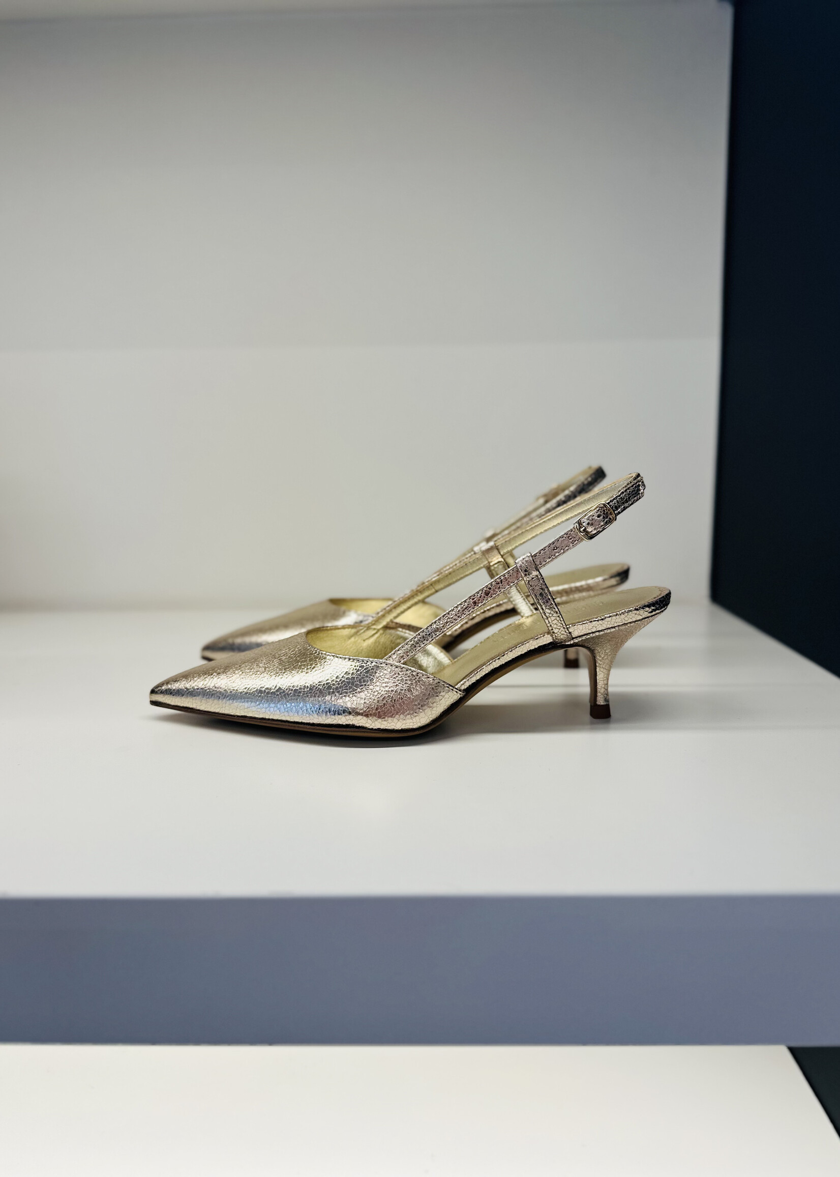 Platino slingback Low