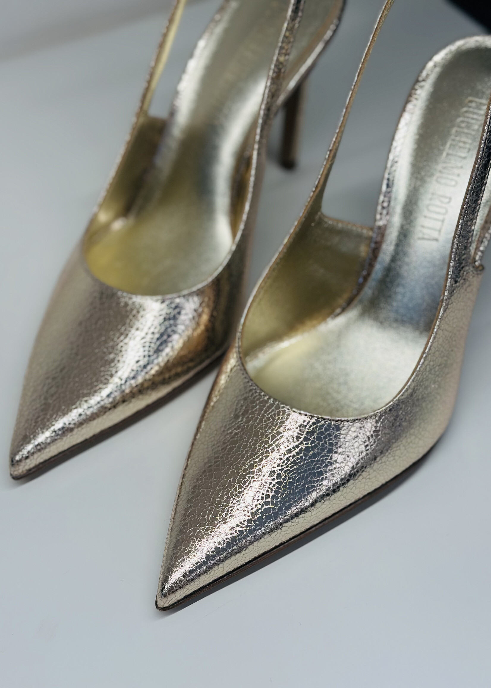 Platino Slingback High