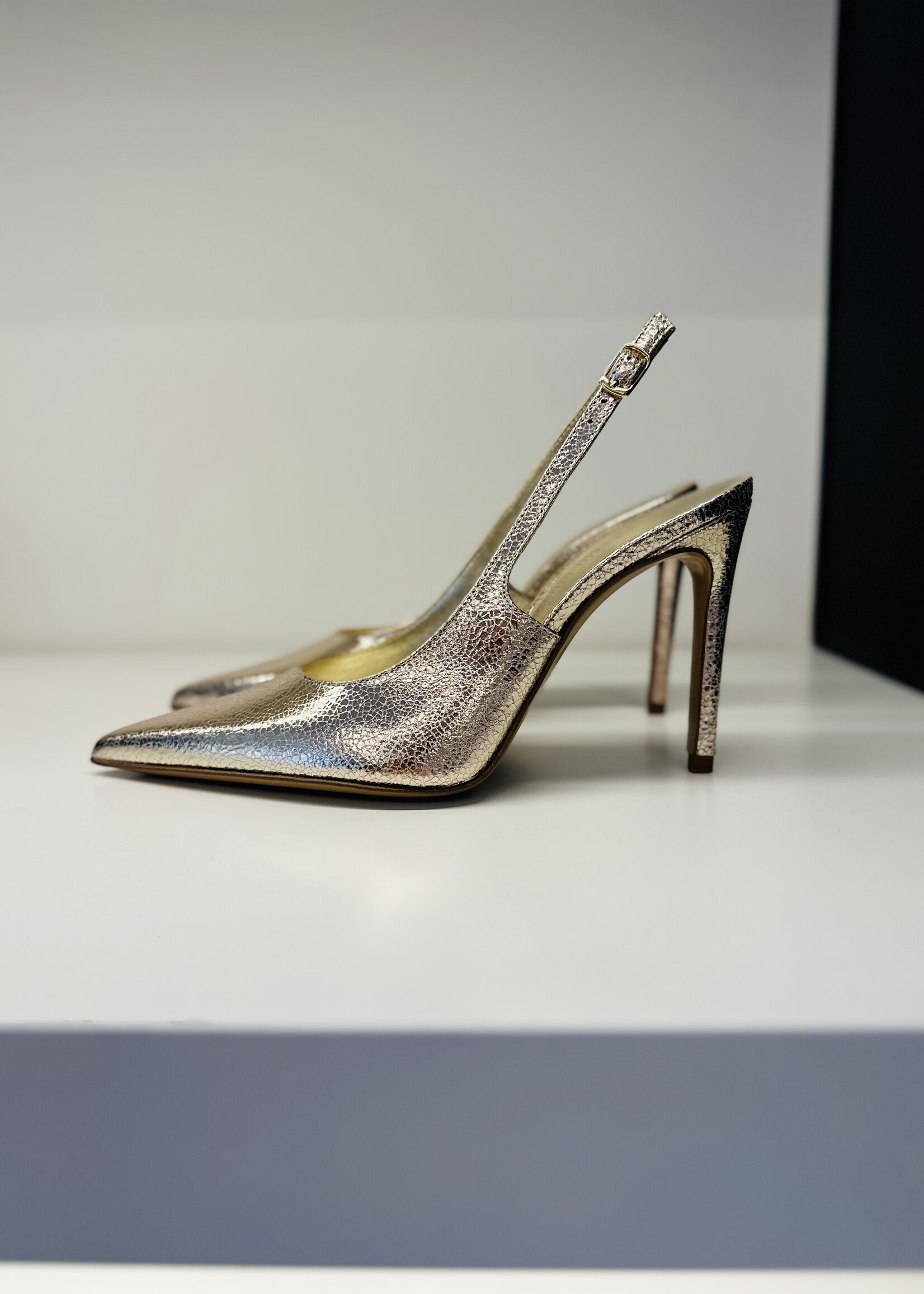 Platino Slingback High