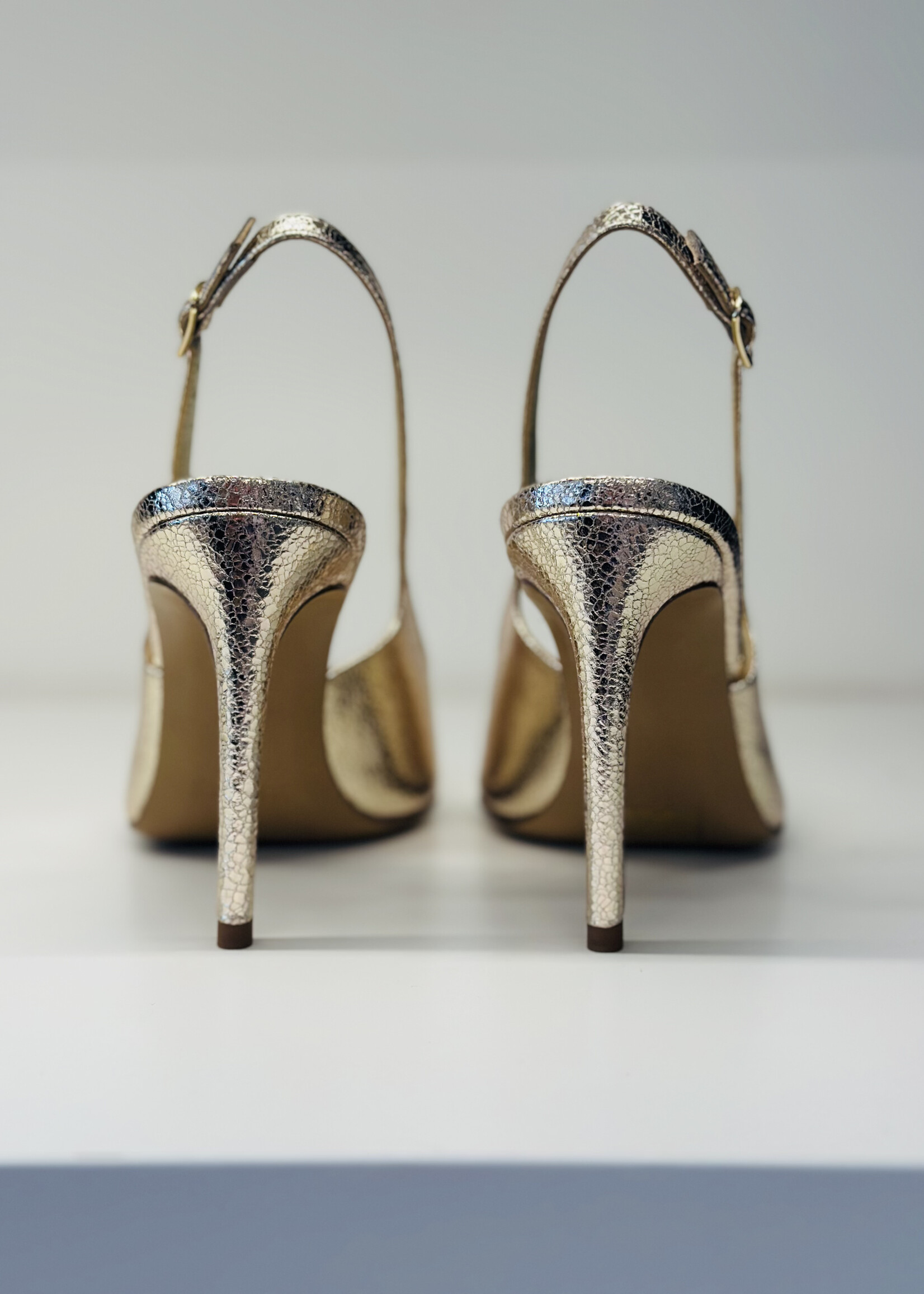 Platino Slingback High