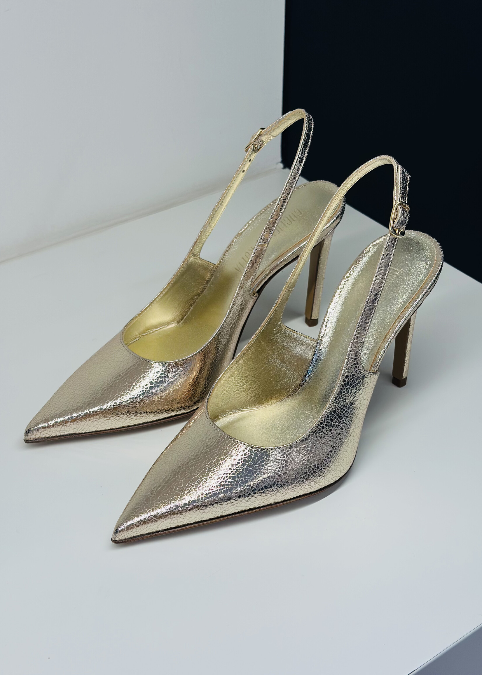 Platino Slingback High