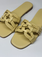 Palermo Slipper Leather Honey