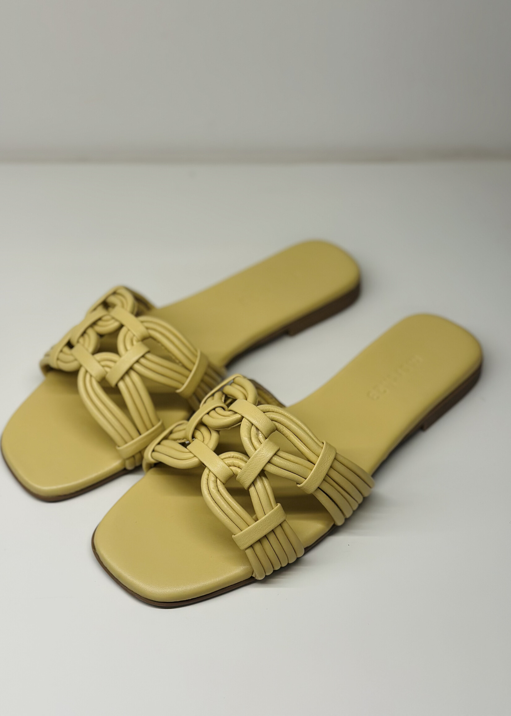 Palermo Slipper Leather Honey