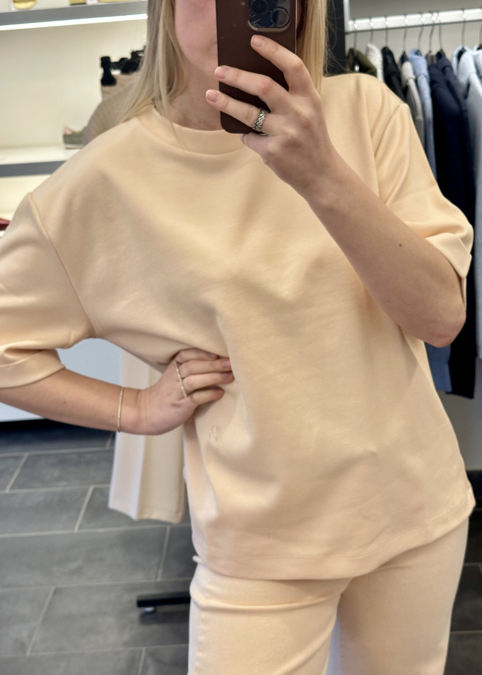 Garance T-Sirt Jersey Powder