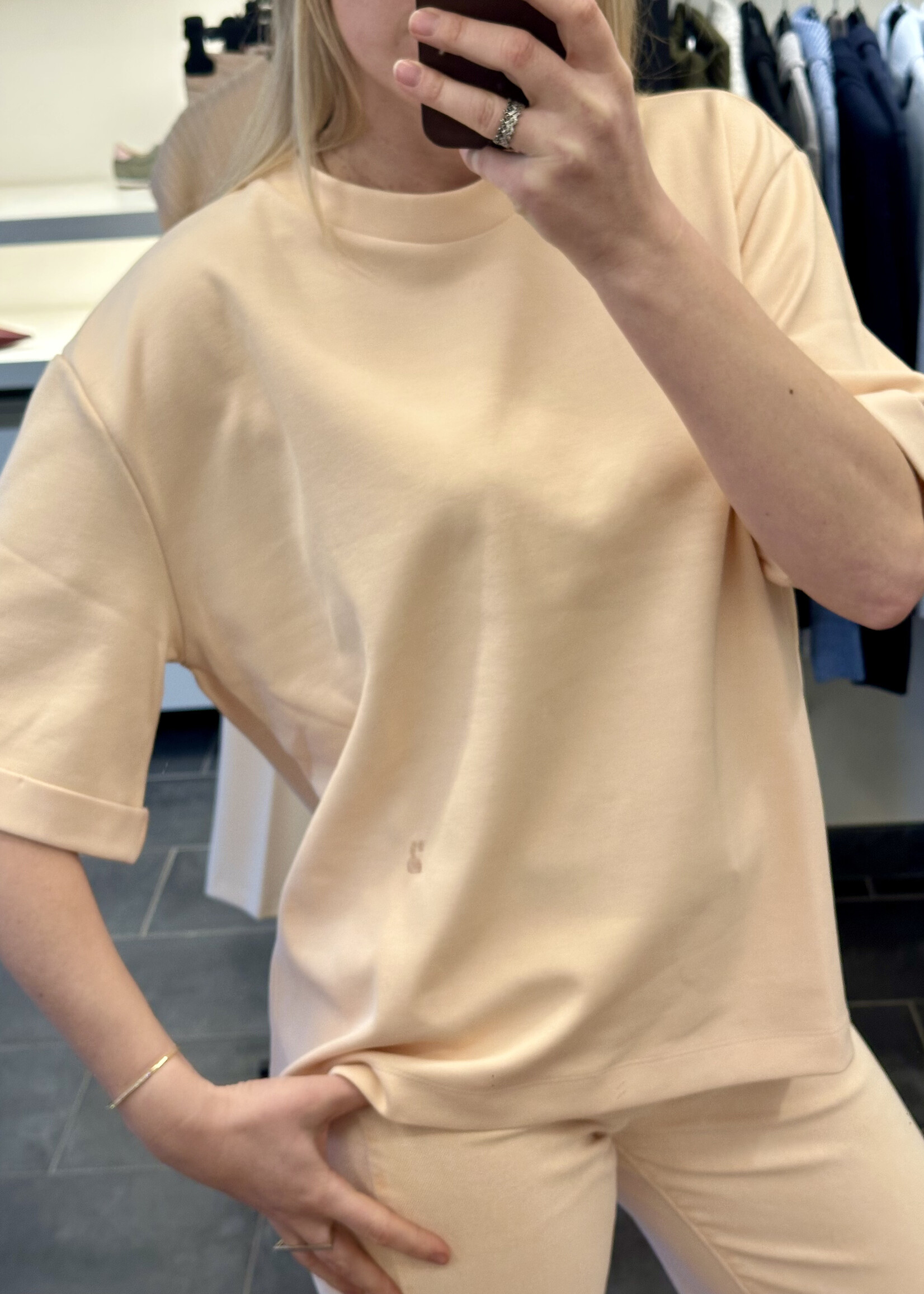 Garance T-Sirt Jersey Powder