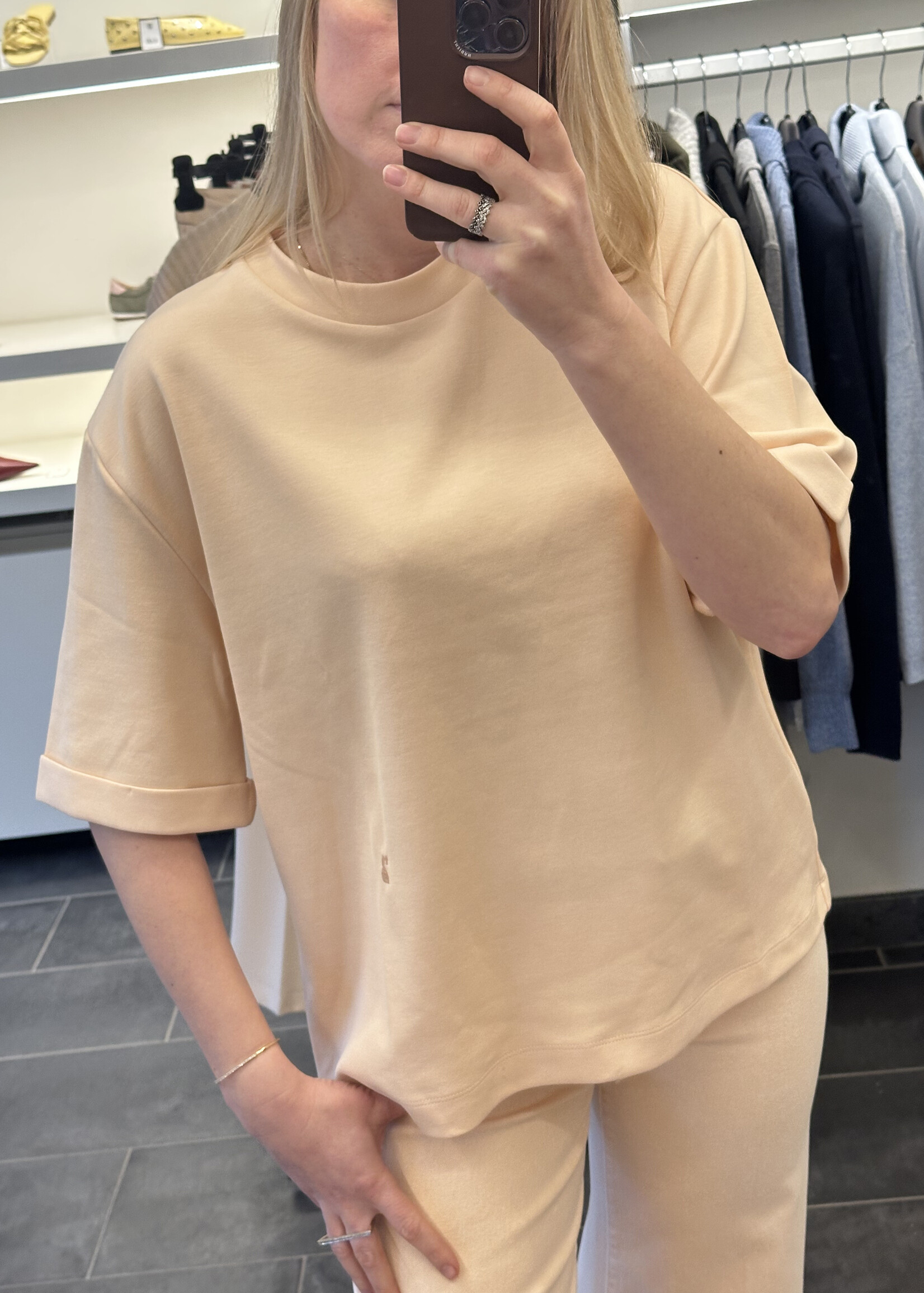 Garance T-Sirt Jersey Powder