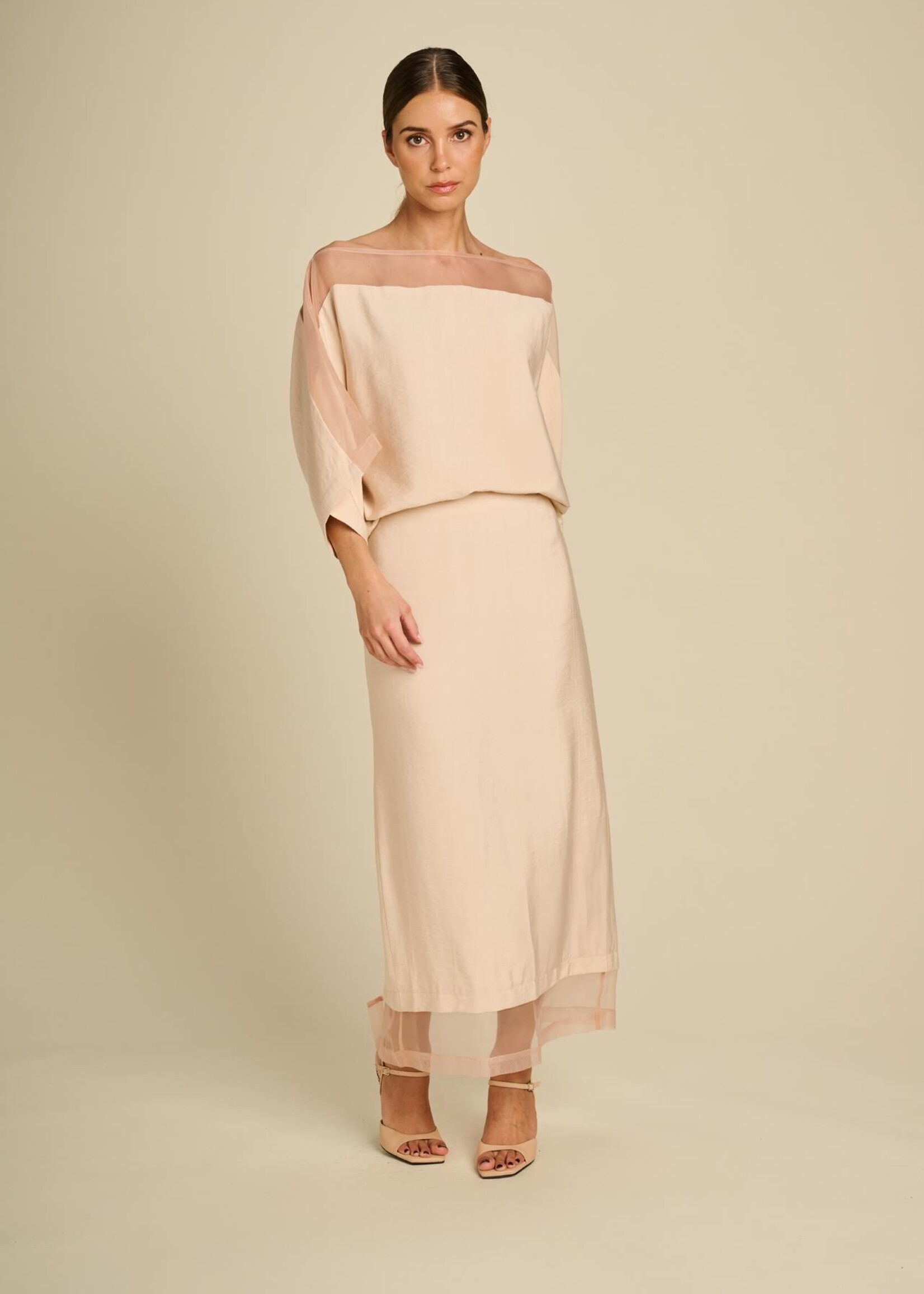 Blouse Opus Organza Mix Powder